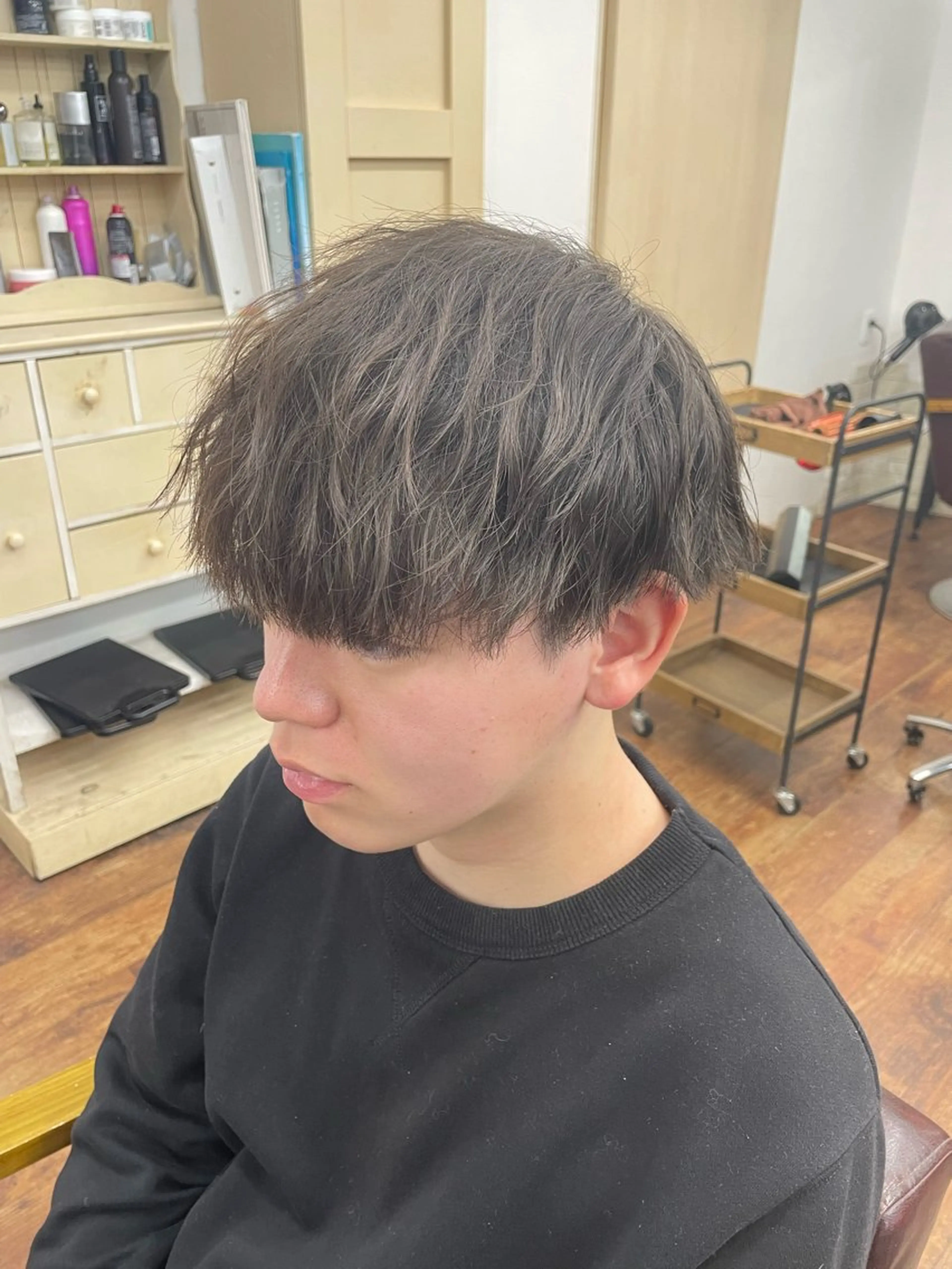 パーマ メンズ マッシュ メンズパーマ メンズツイストパーマ ツイストパーマ Ritsuki メンズ特化😎のヘアスタイル
