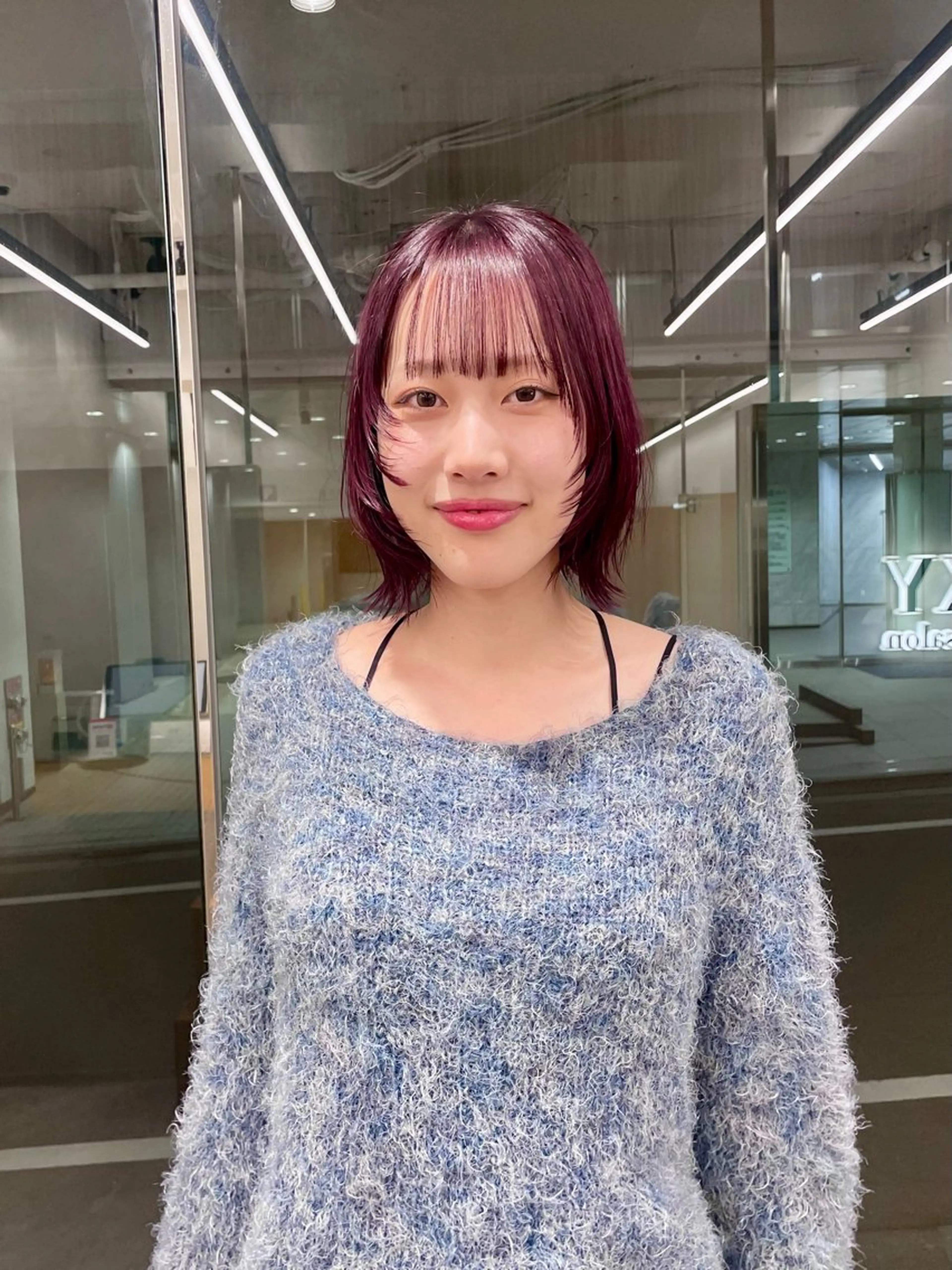 ショート カラー カット ヘアカラー トリートメント ボブ・レイヤーカット TAIGAのヘアスタイル