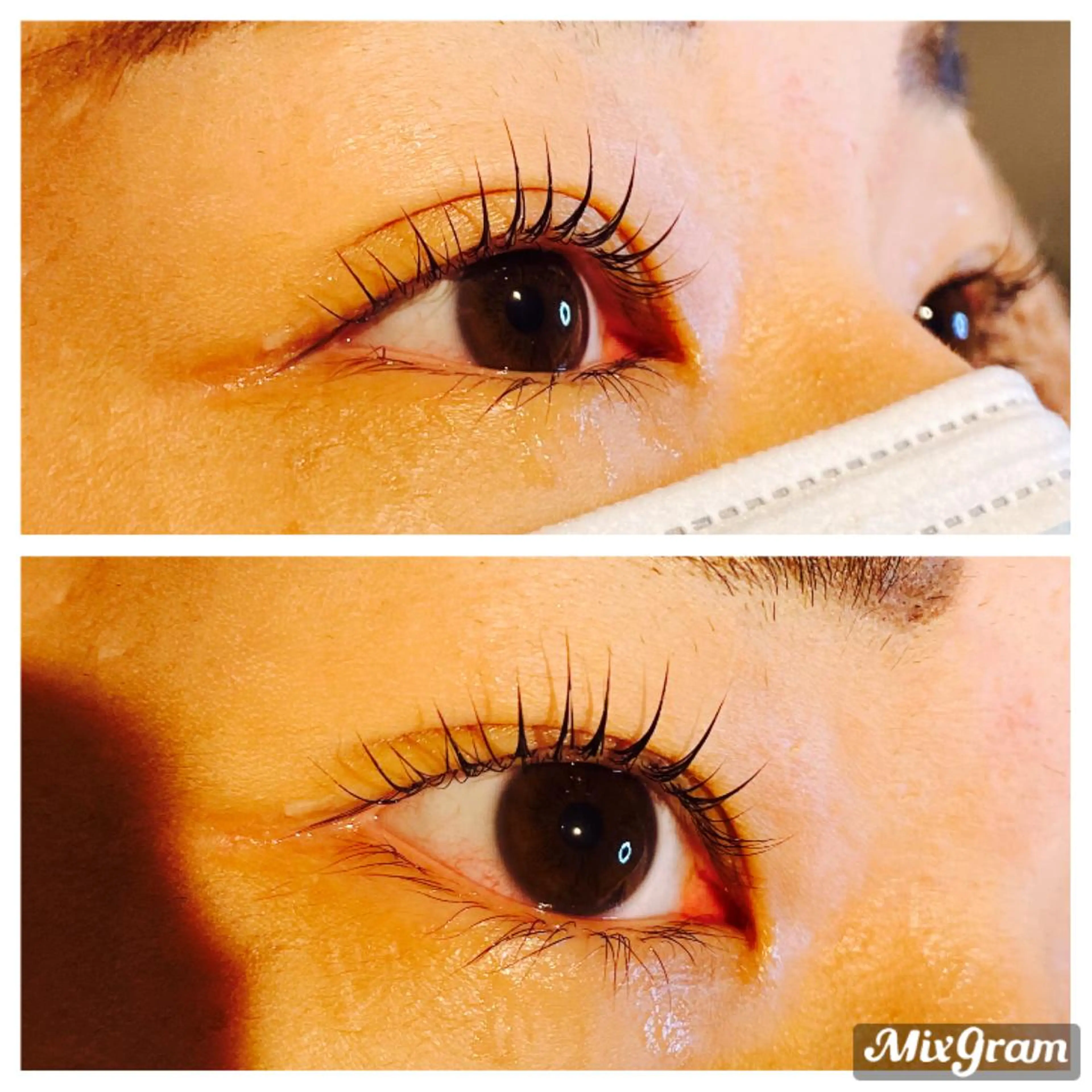 マツエク・マツパ パリジェンヌラッシュリフト マツパ beauty＆eyelush　RADIANCE所属・manaka .Tのマツエク・マツパデザイン