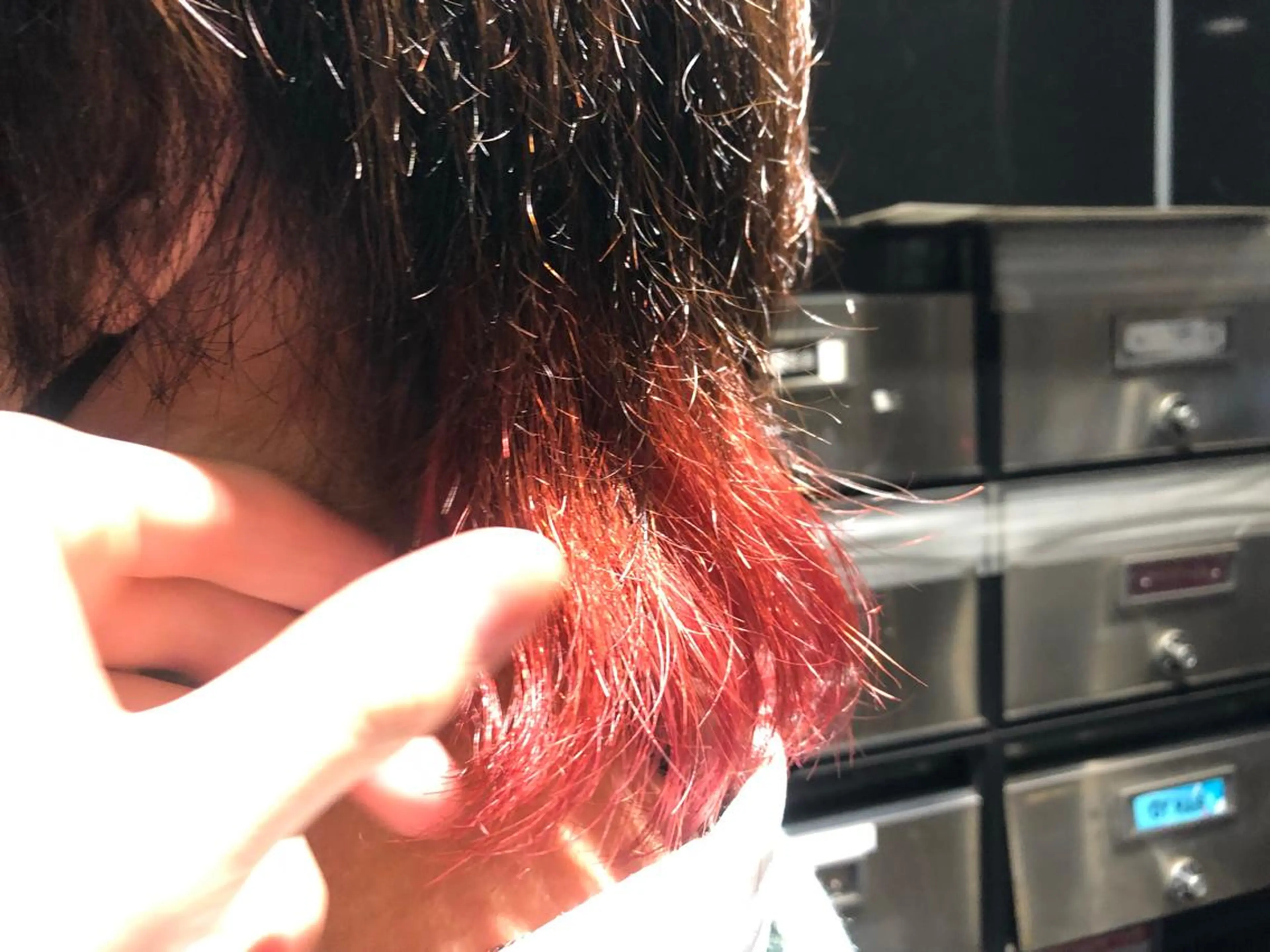 カラー ブリーチ ピンクカラー ラテ武蔵小杉所属・野崎 海翔のヘアスタイル