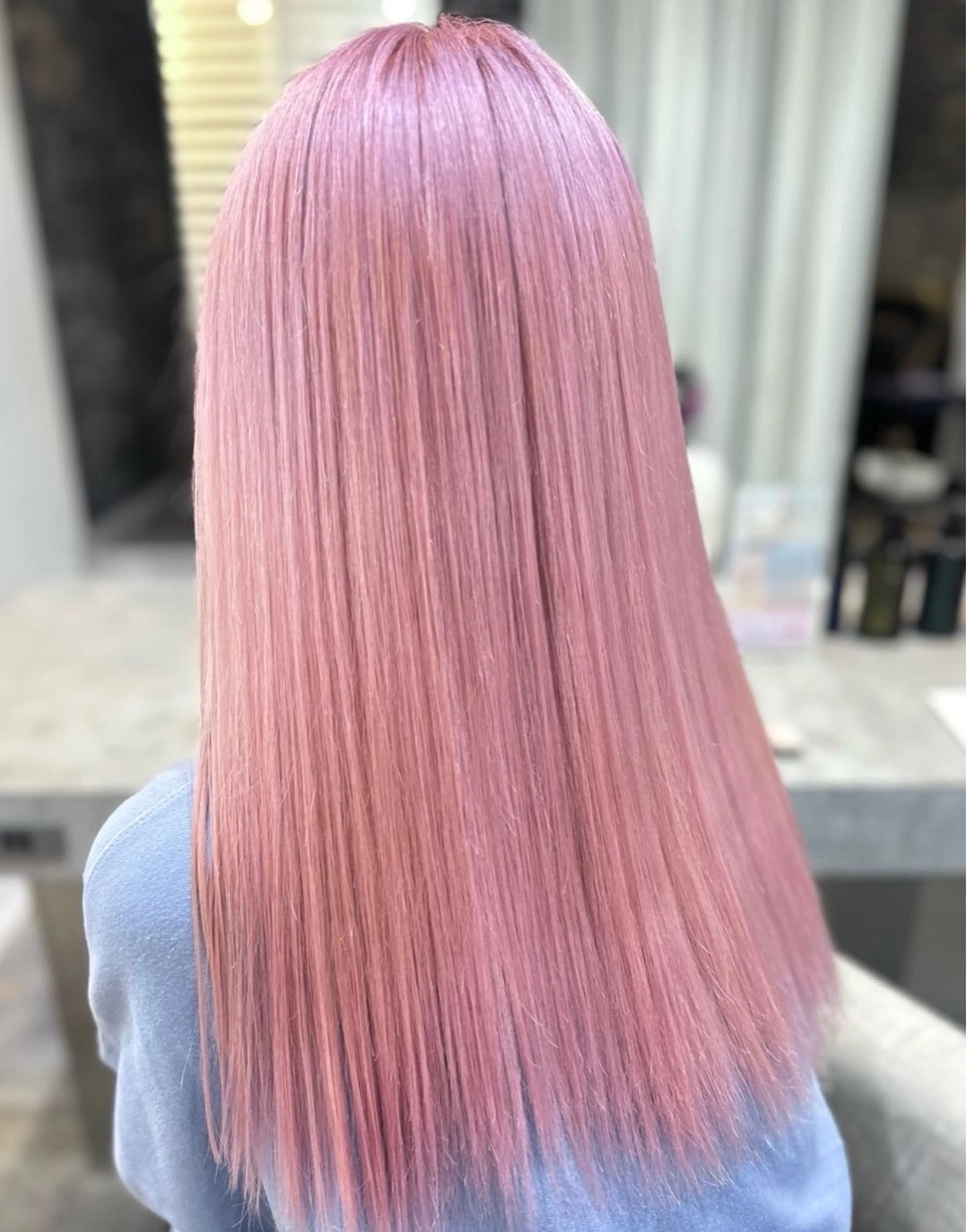 ロング カラー 😈せいと😈 ハイトーン/縮毛矯正のヘアスタイル