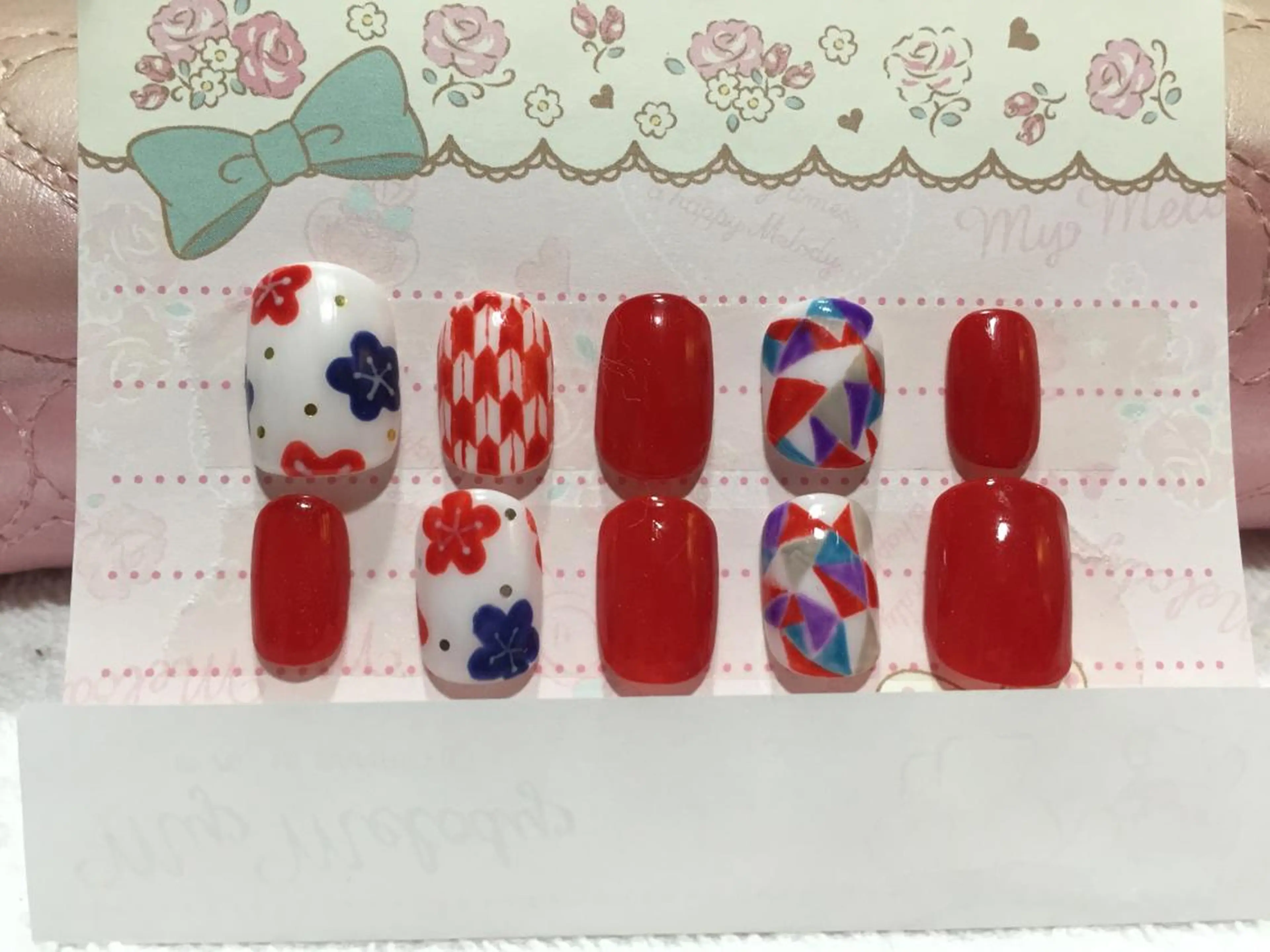 ネイル ネイルチップ nail & eyelash Sympa 新横浜所属・𝓢𝔂𝓶𝓹𝓪 𝓜iwako🐰ᩚのネイルデザイン