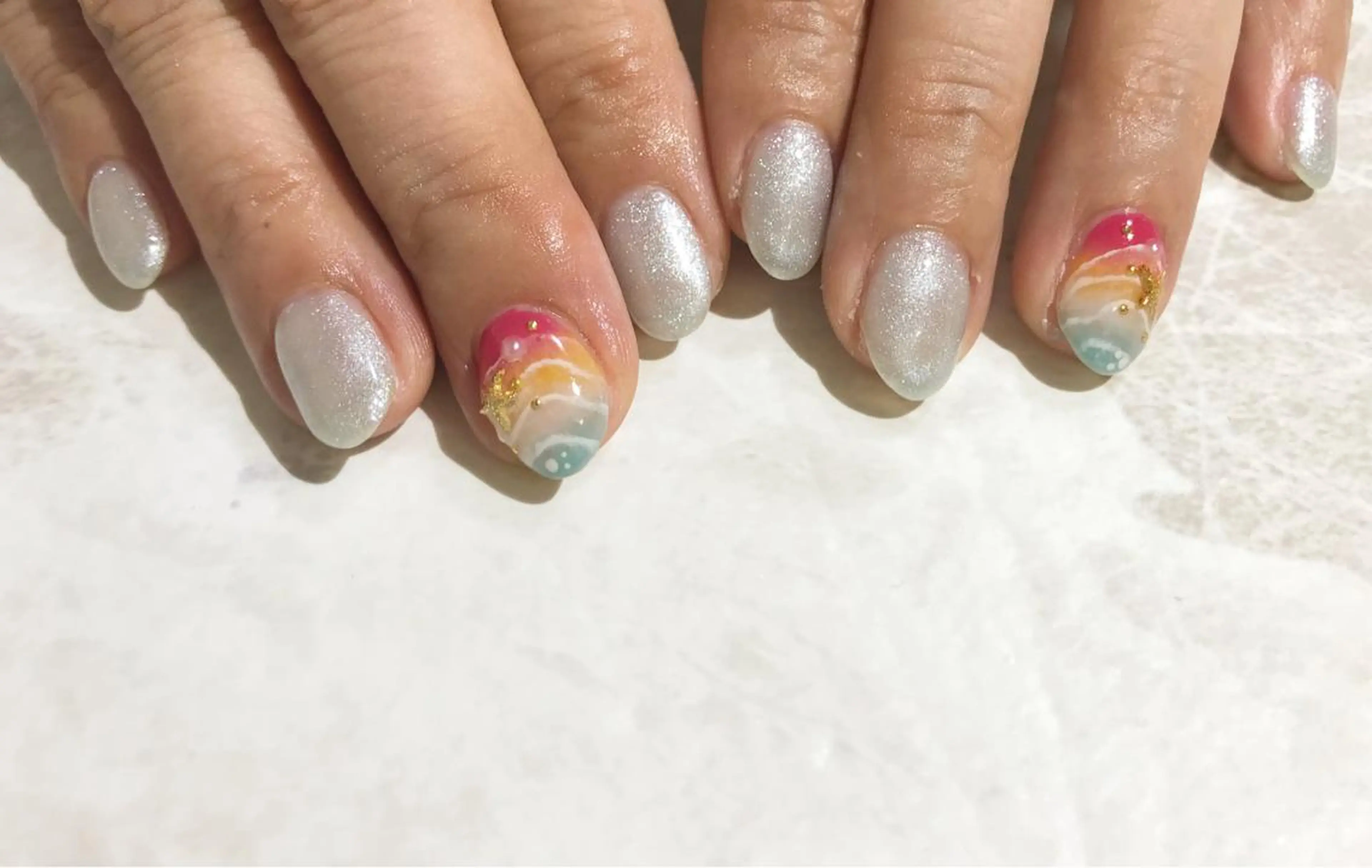 ネイル フットネイル ニュアンスネイル シンプルネイル 春ネイル 夏ネイル ネイル フフラ所属・nail fufla ♡yamane♡のネイルデザイン