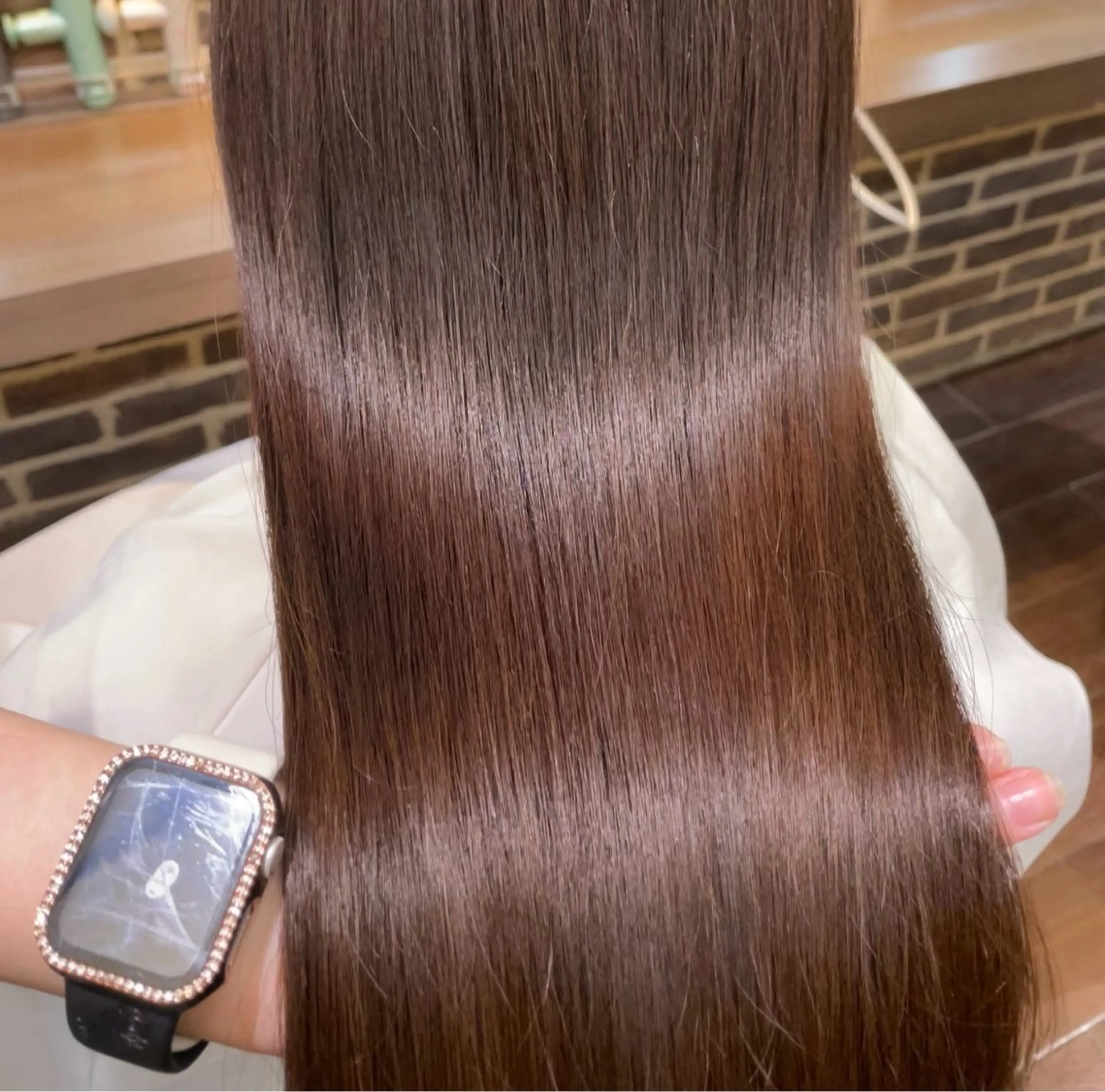 トリートメント ‪るか/‪透明感 カラー/アレンジのヘアスタイル