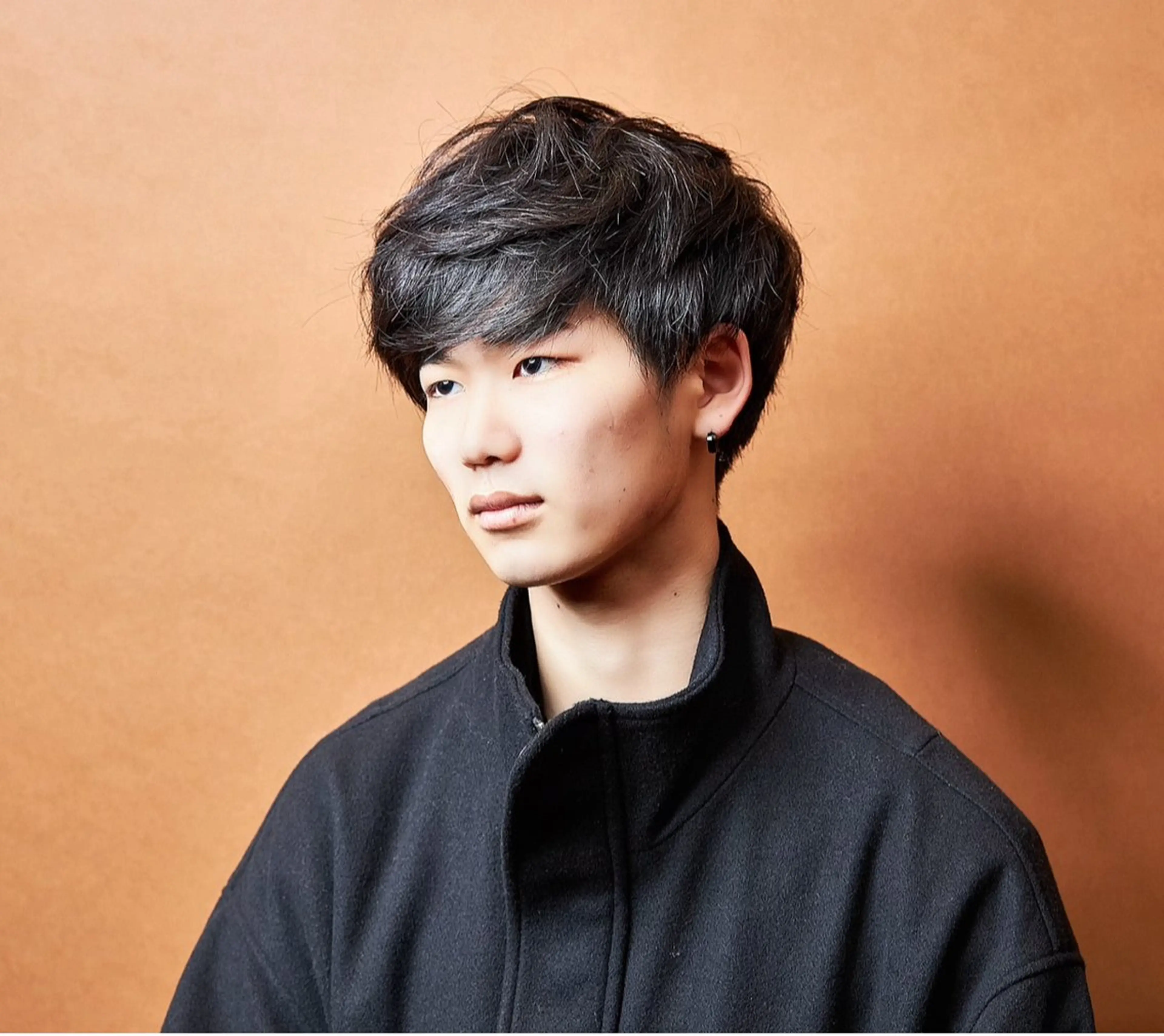 スタンダードカット+ポイントパーマコース【カット＋シャンプー＋お顔剃り＋ポイントパーマ】の写真