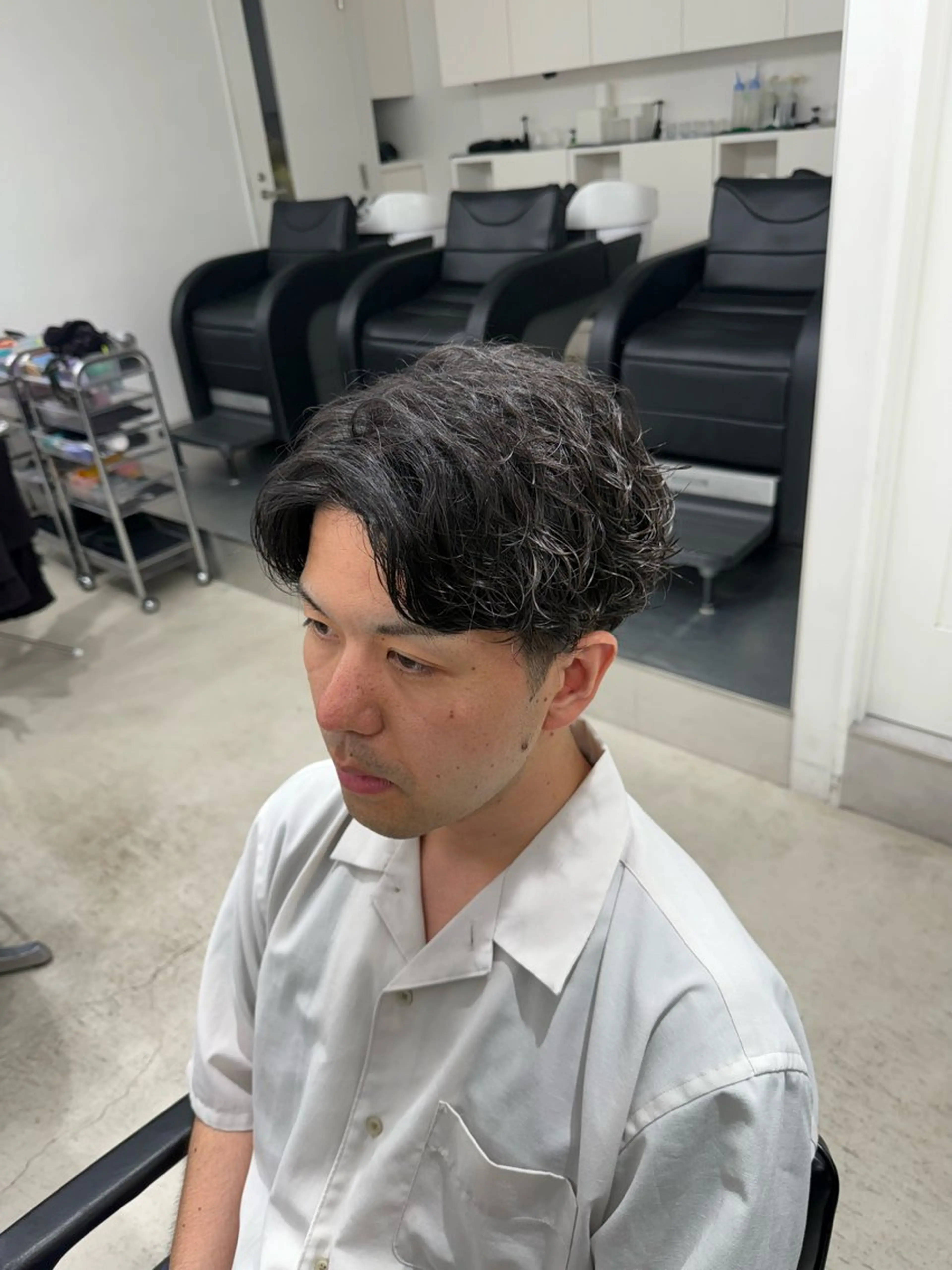 パーマ メンズ パーマ fifth 名駅所属・深谷 侑亮のヘアスタイル