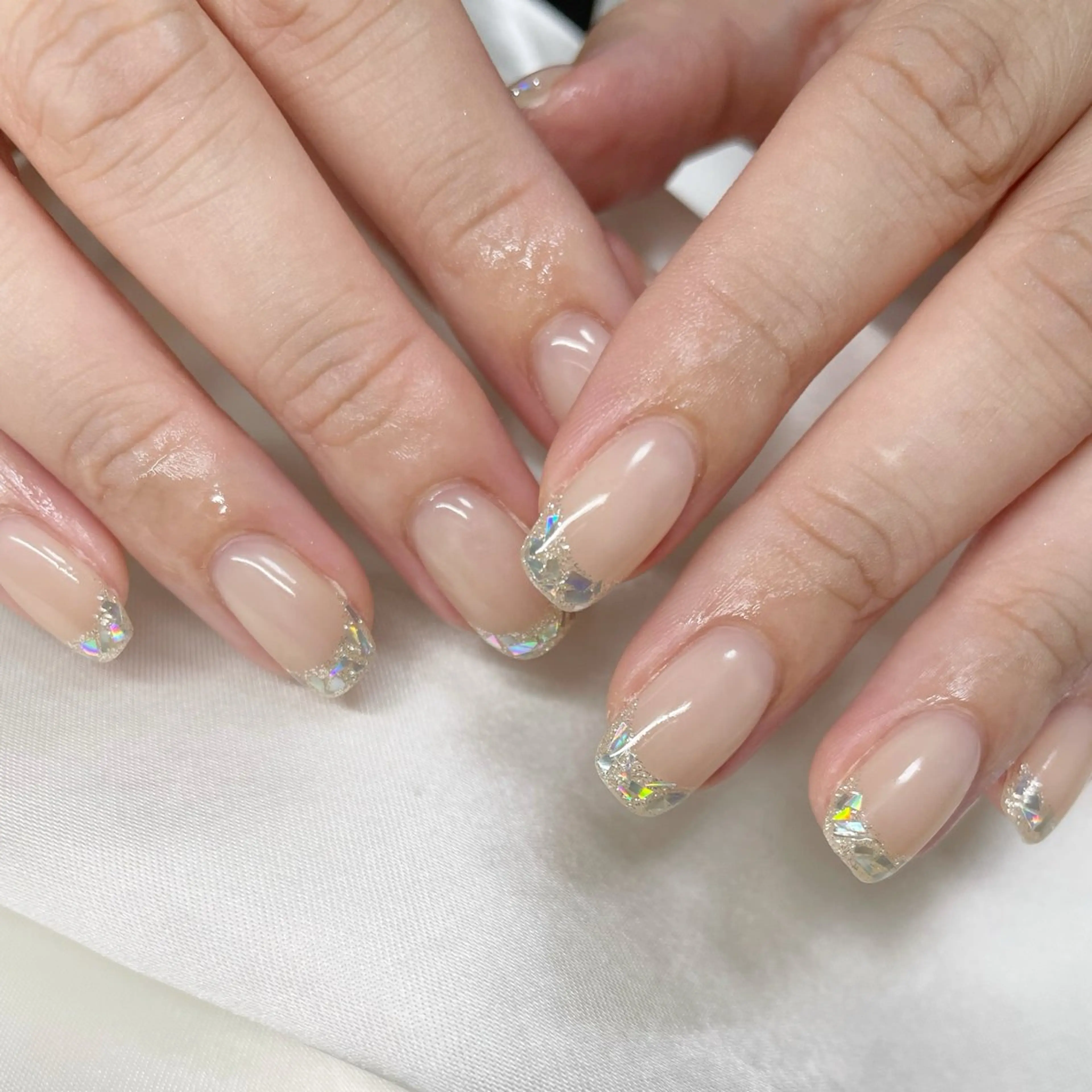 ネイル フレンチネイル ハンドネイル nailsalon SANANAILのネイルデザイン