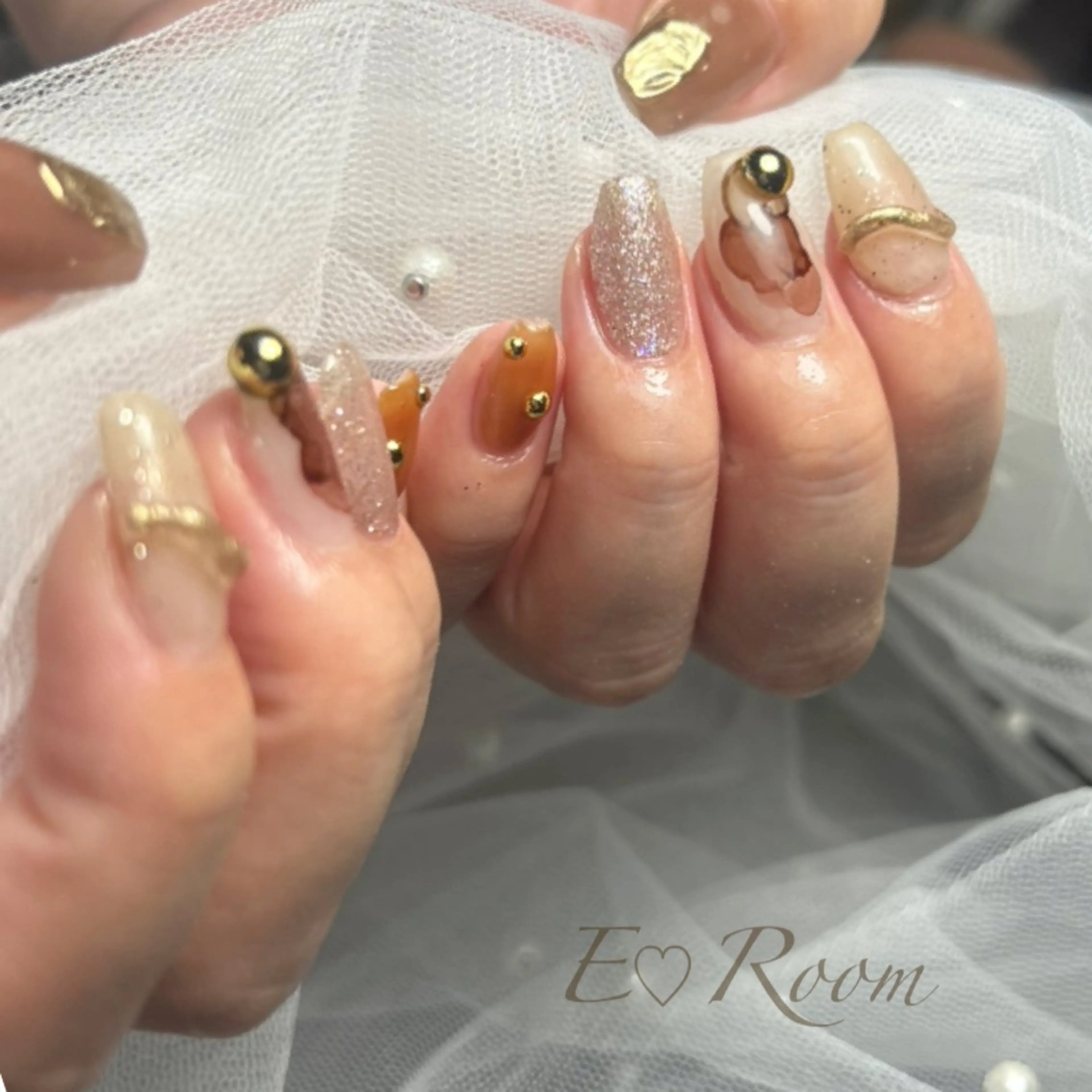 ネイル ハンドネイル E♡Room Erikoのネイルデザイン
