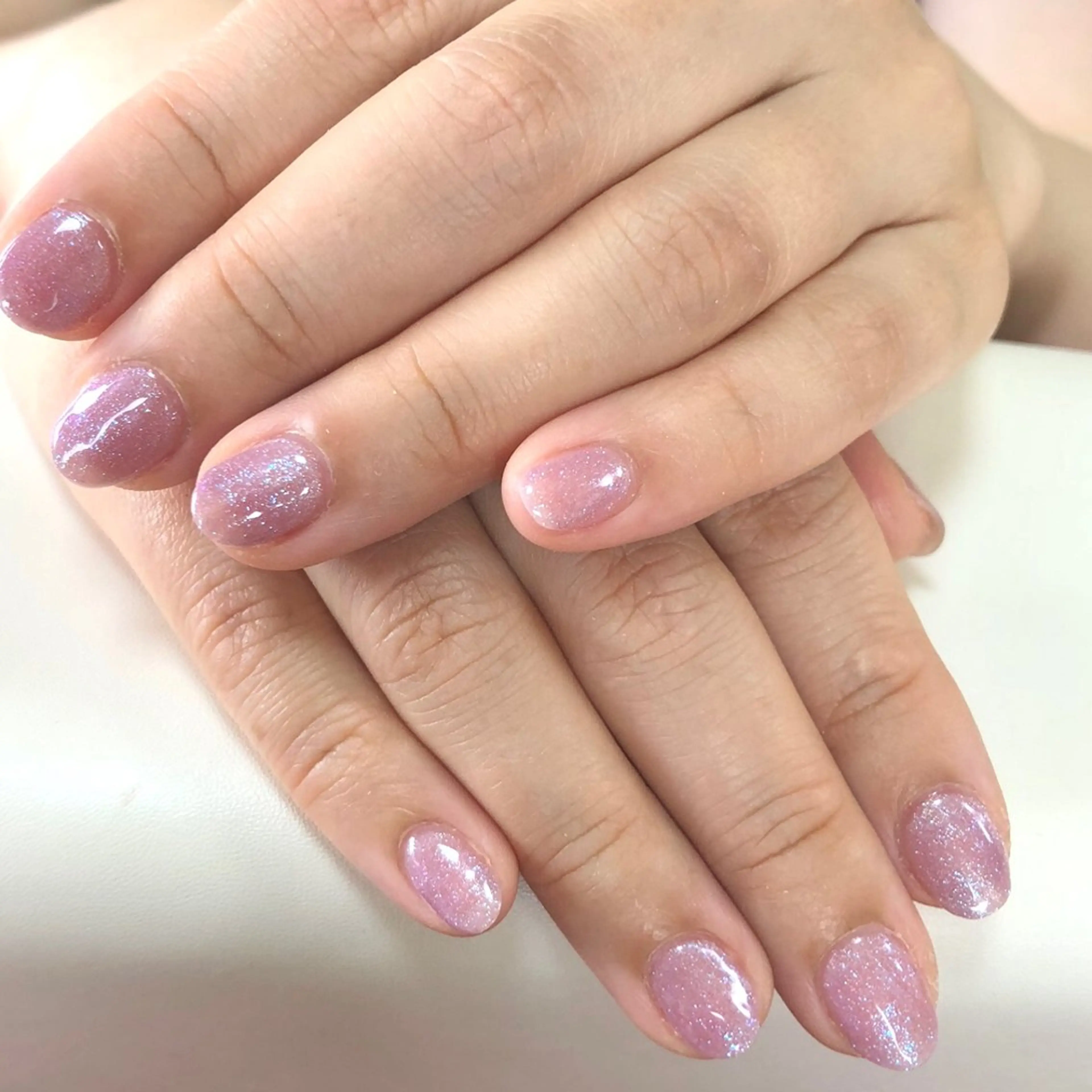 ネイル ジェルネイル マグネットネイル ピンク ハンドネイル meeho所属・salon *meehoのネイルデザイン