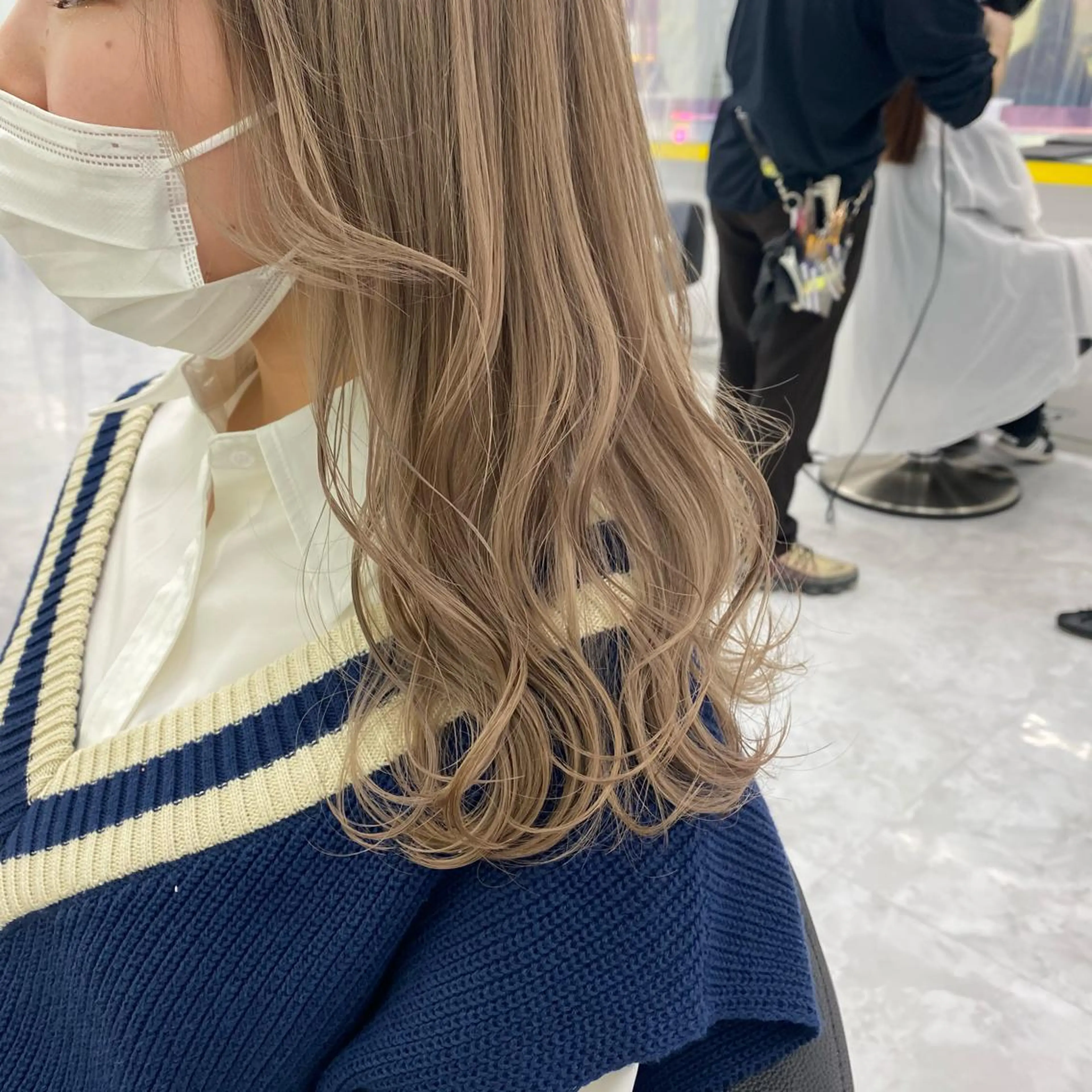 ショート カラー ヘアアレンジ GOTODAY shair salon 横浜mare店所属・透明感抜群カラー mai🍑♡のヘアスタイル