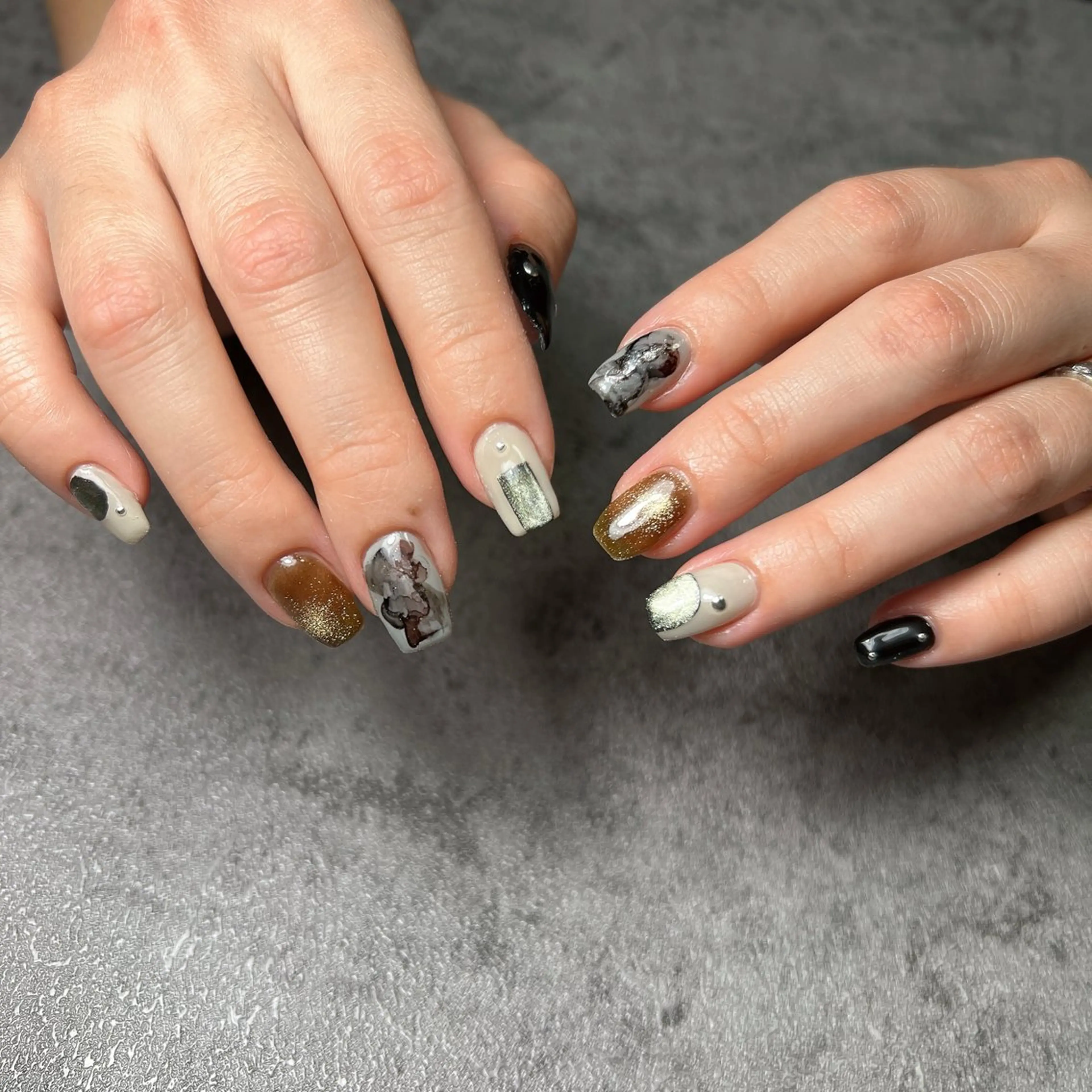 ネイル ハンドネイル μ3.nail mayuのネイルデザイン