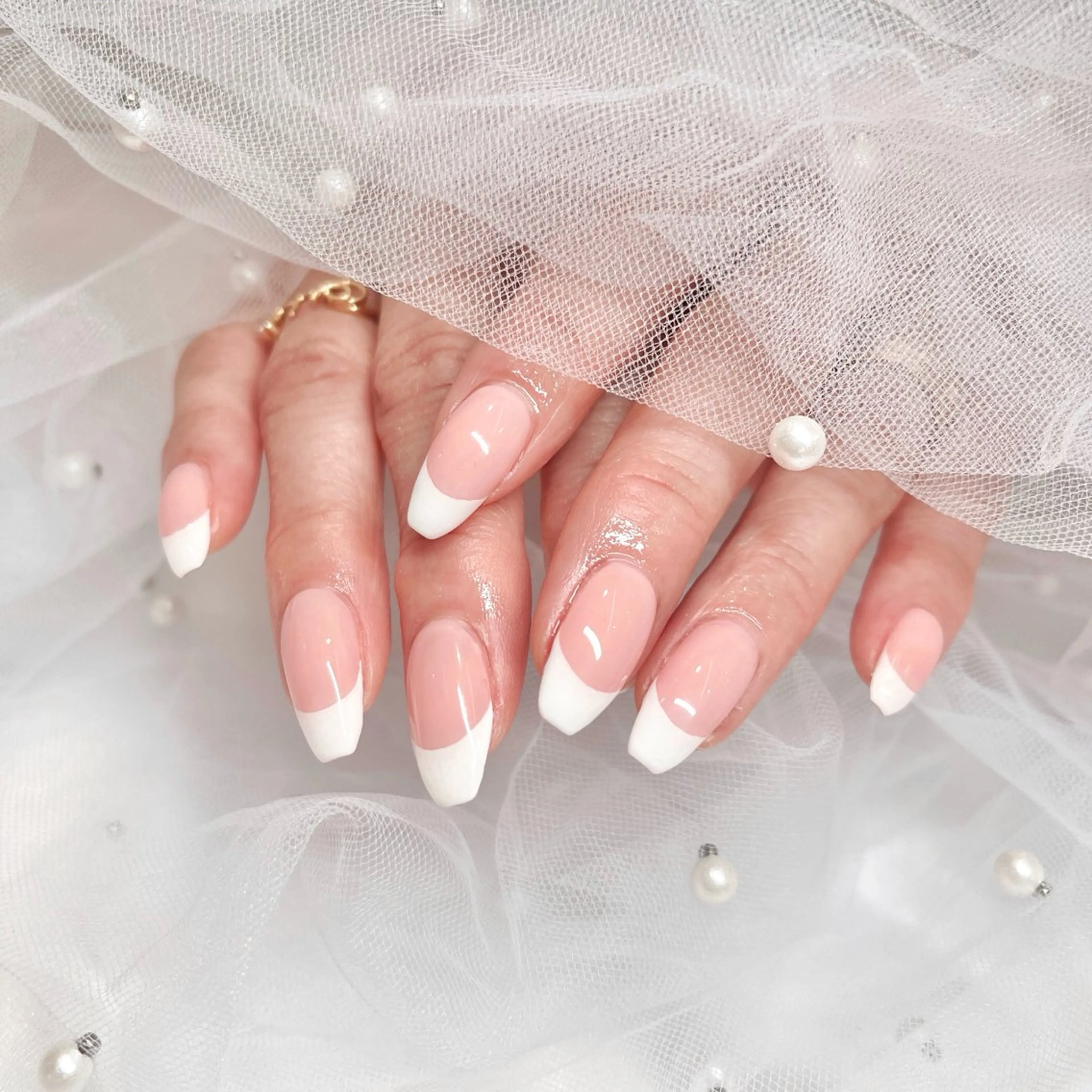 ネイル フレンチネイル nail salon HERA所属・HERA 小橋川のネイルデザイン