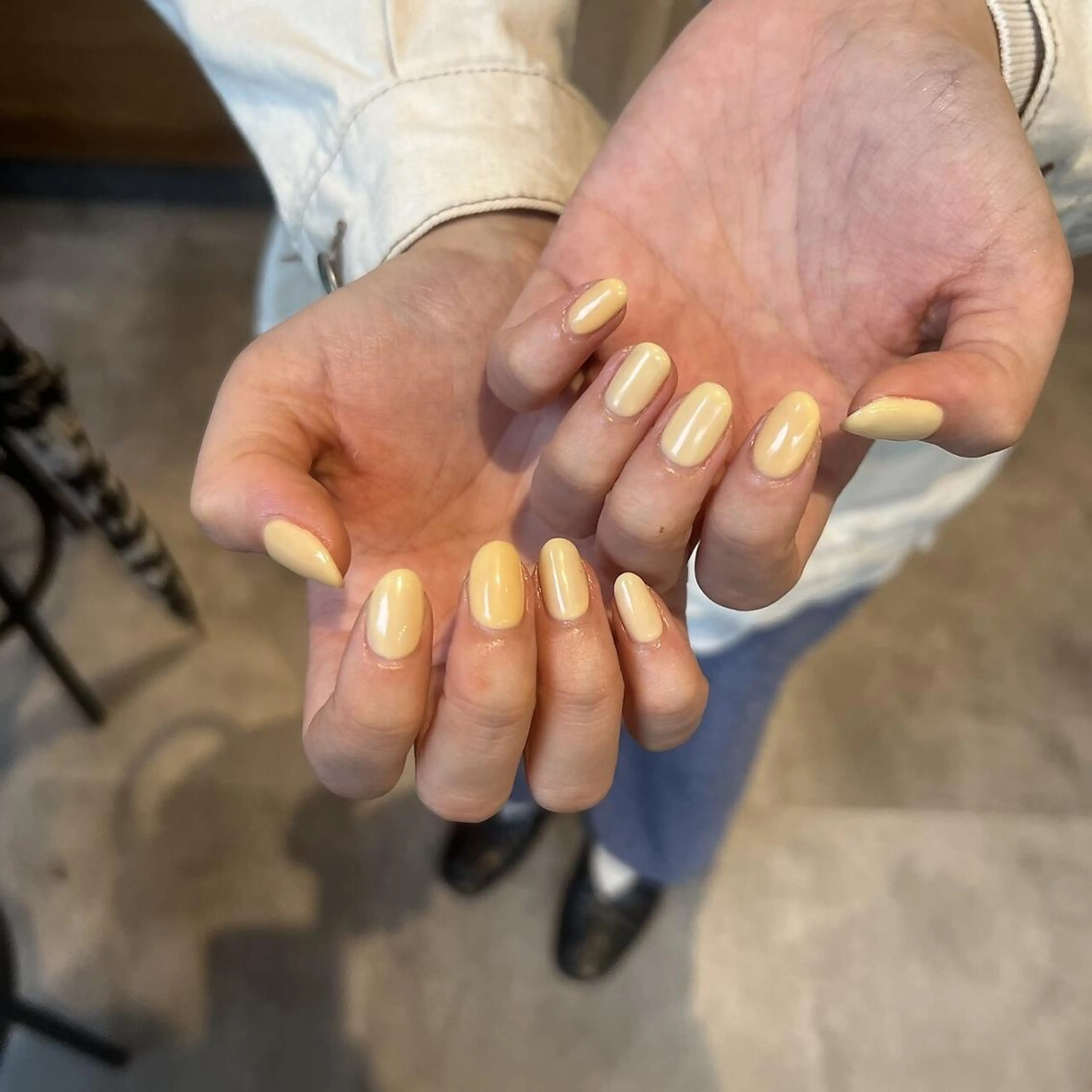 ネイル フレンチネイル ジェルネイル グラデーション マグネットネイル ミラーネイル 【パラジェル認定】 newiネイル京橋のネイルデザイン