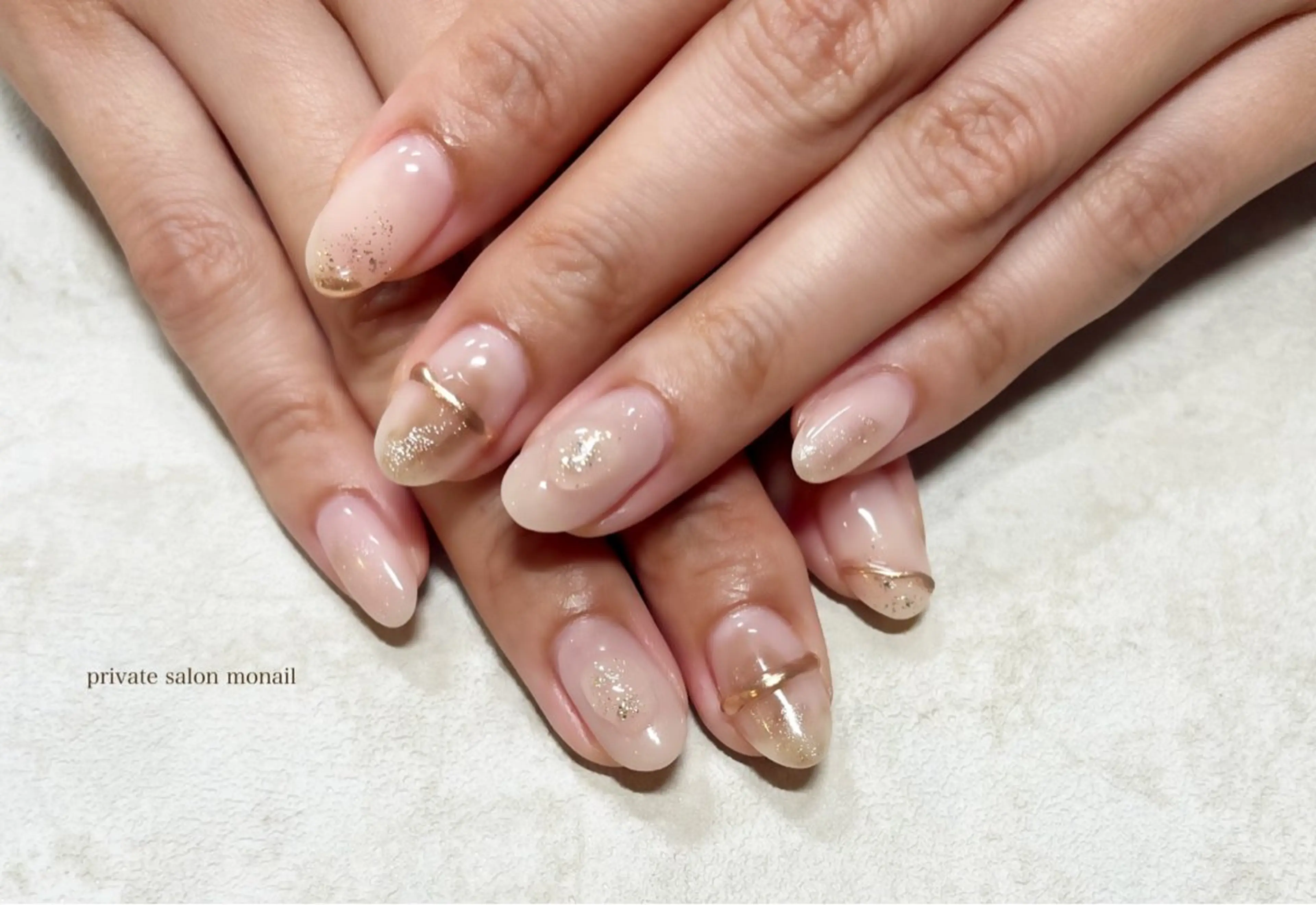 ネイル ハンドネイル private  nail monail所属・nail salon monailのネイルデザイン