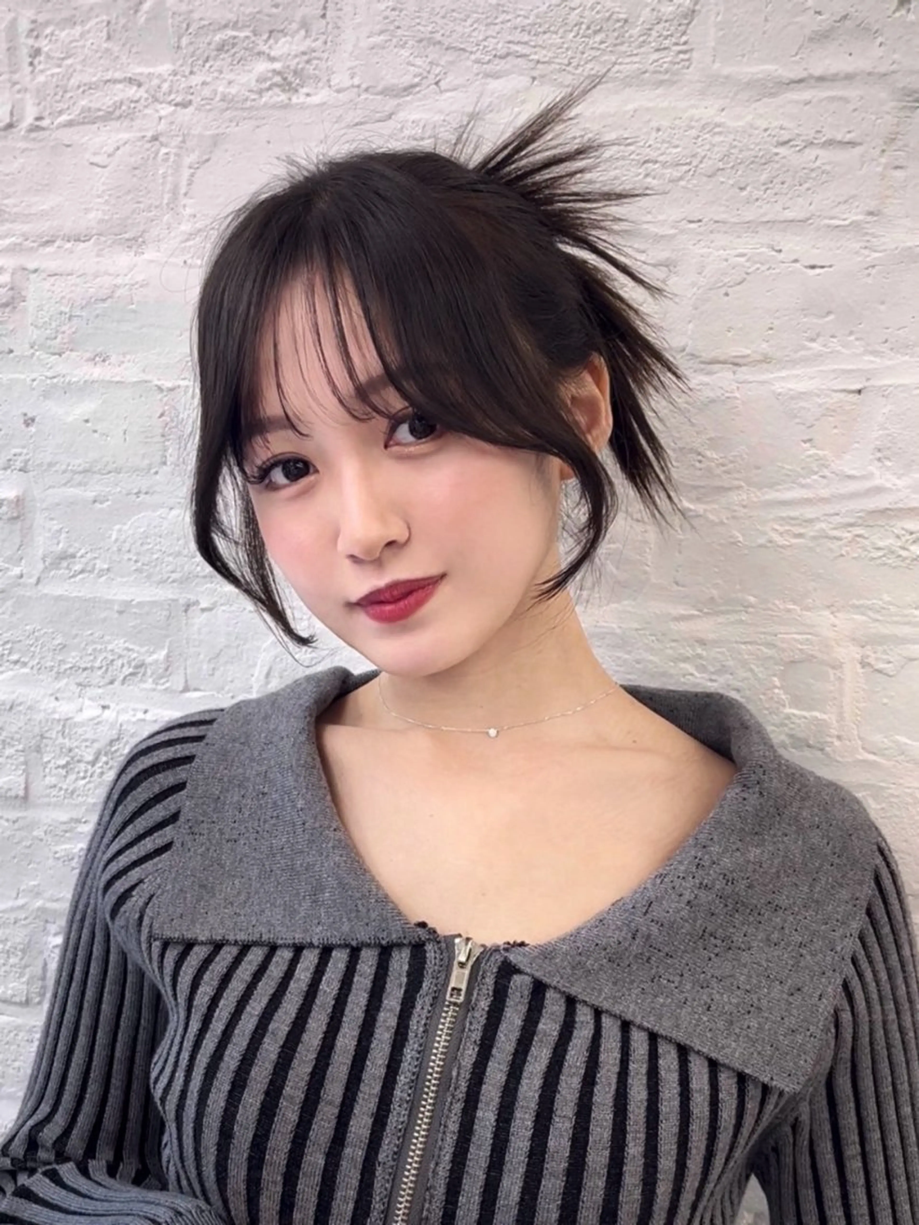 セミロング カラー パーマ ヘアアレンジ メンズ メンズ韓国風 イルミナカラー 髪質改善 韓国風ヘア レイヤーカット 韓国ヘア×顔まわり 🇰🇷和知拓郎のヘアスタイル