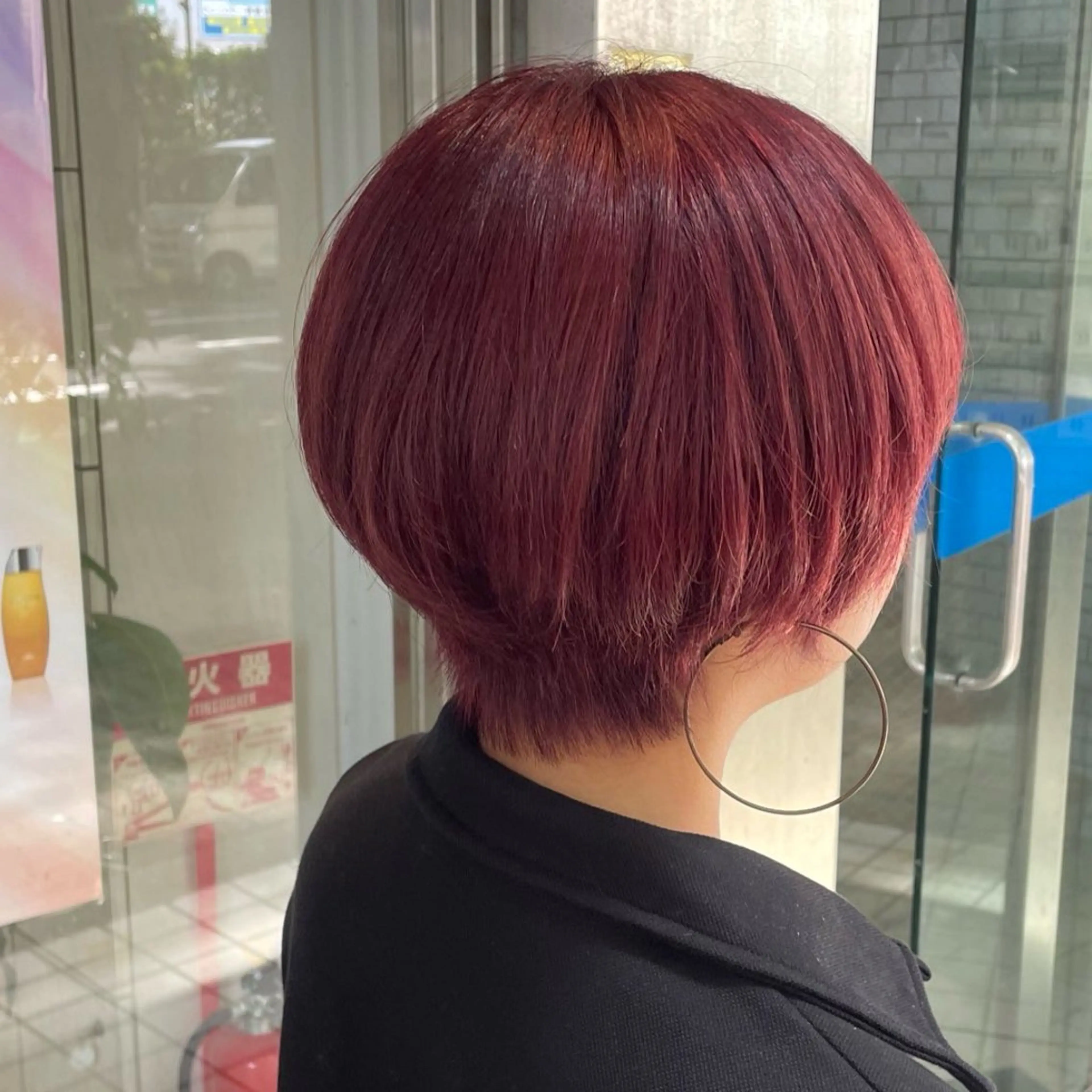 ショート カラー ヘアカラー トリートメント 🌸髪質改善カラー MEI🌸のヘアスタイル