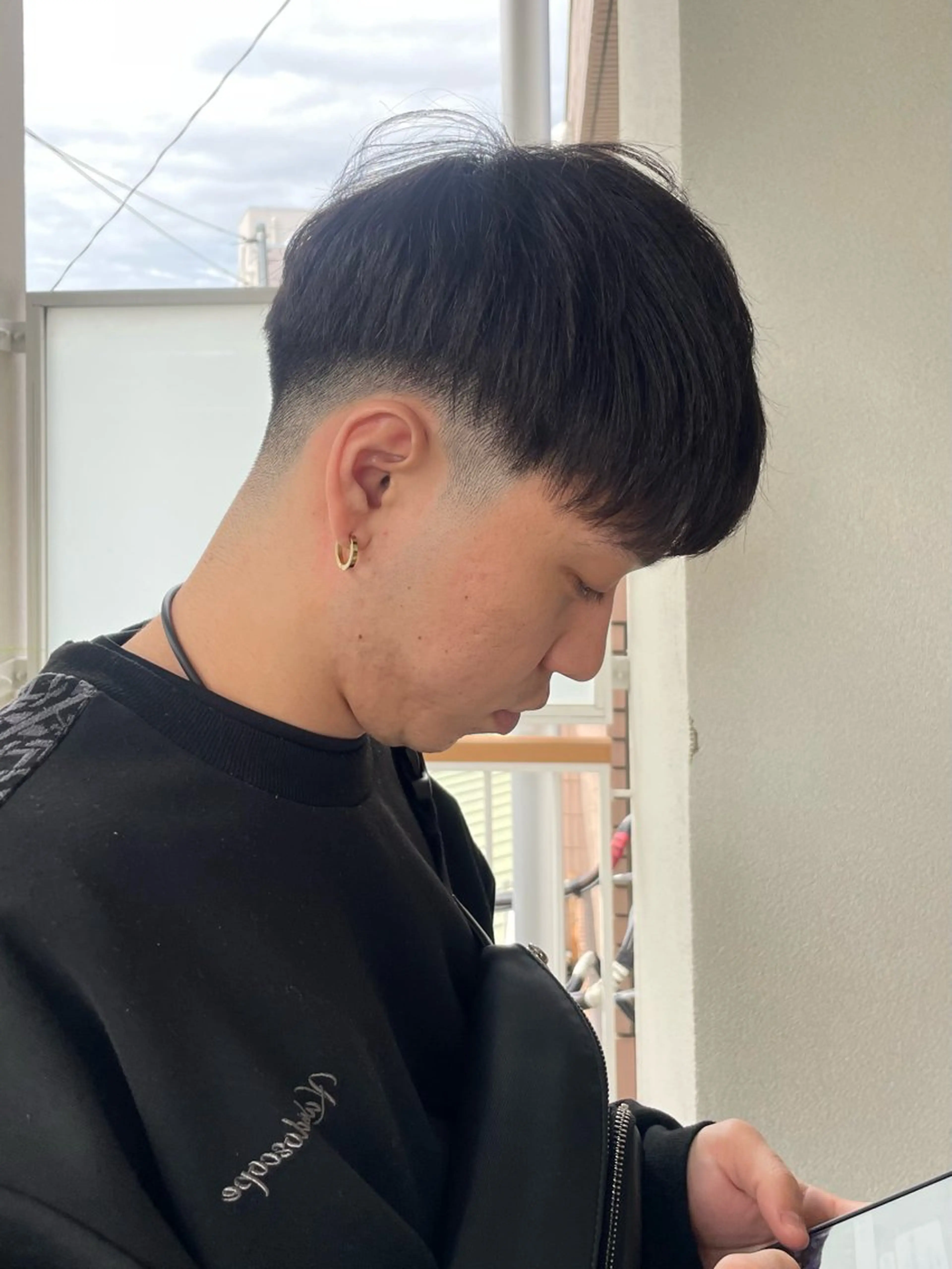 メンズ カット メンズモテパーマ💙 fuwaのヘアスタイル