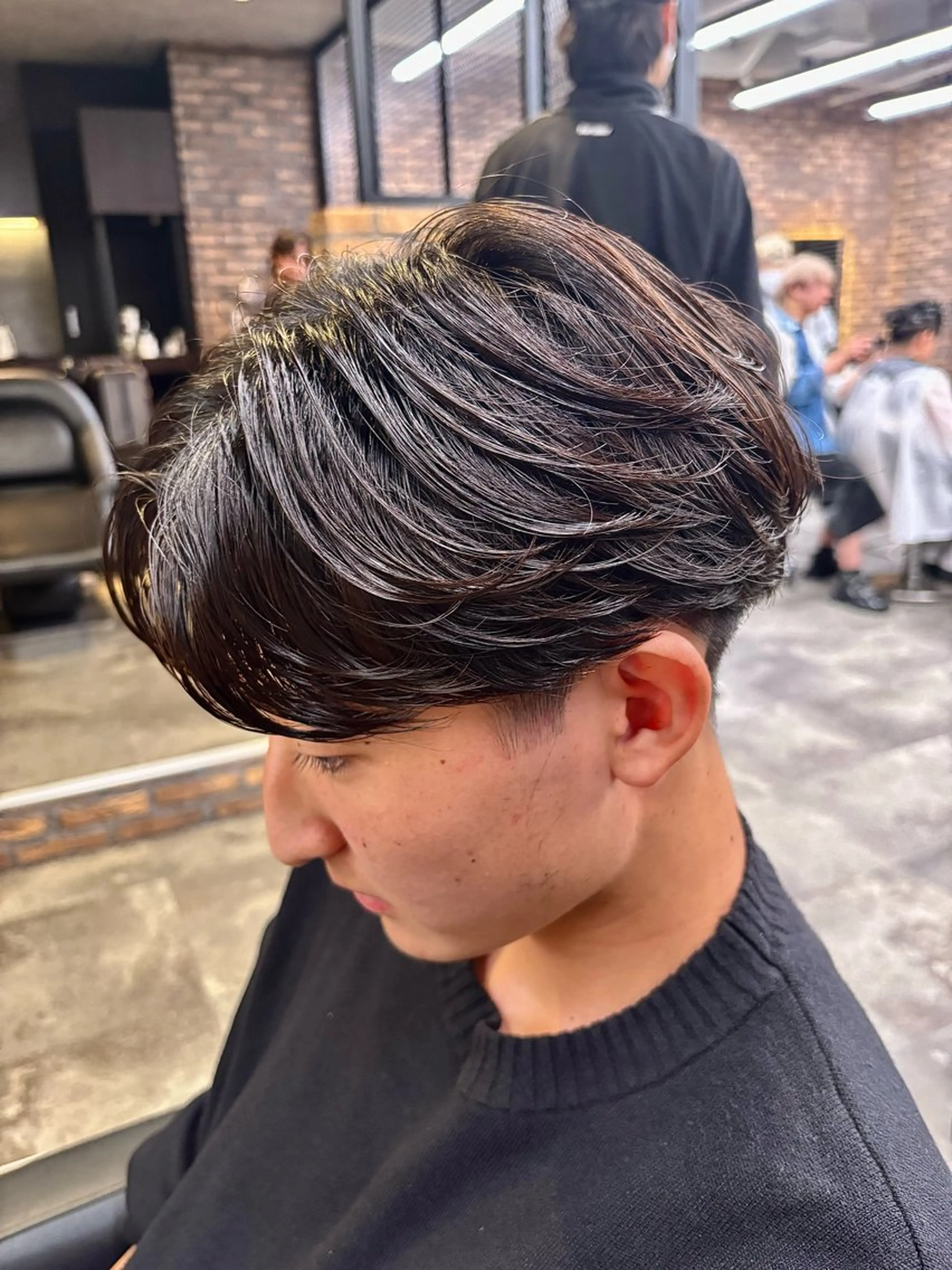 メンズ フェザーパーマ職人 🪽yutoのヘアスタイル