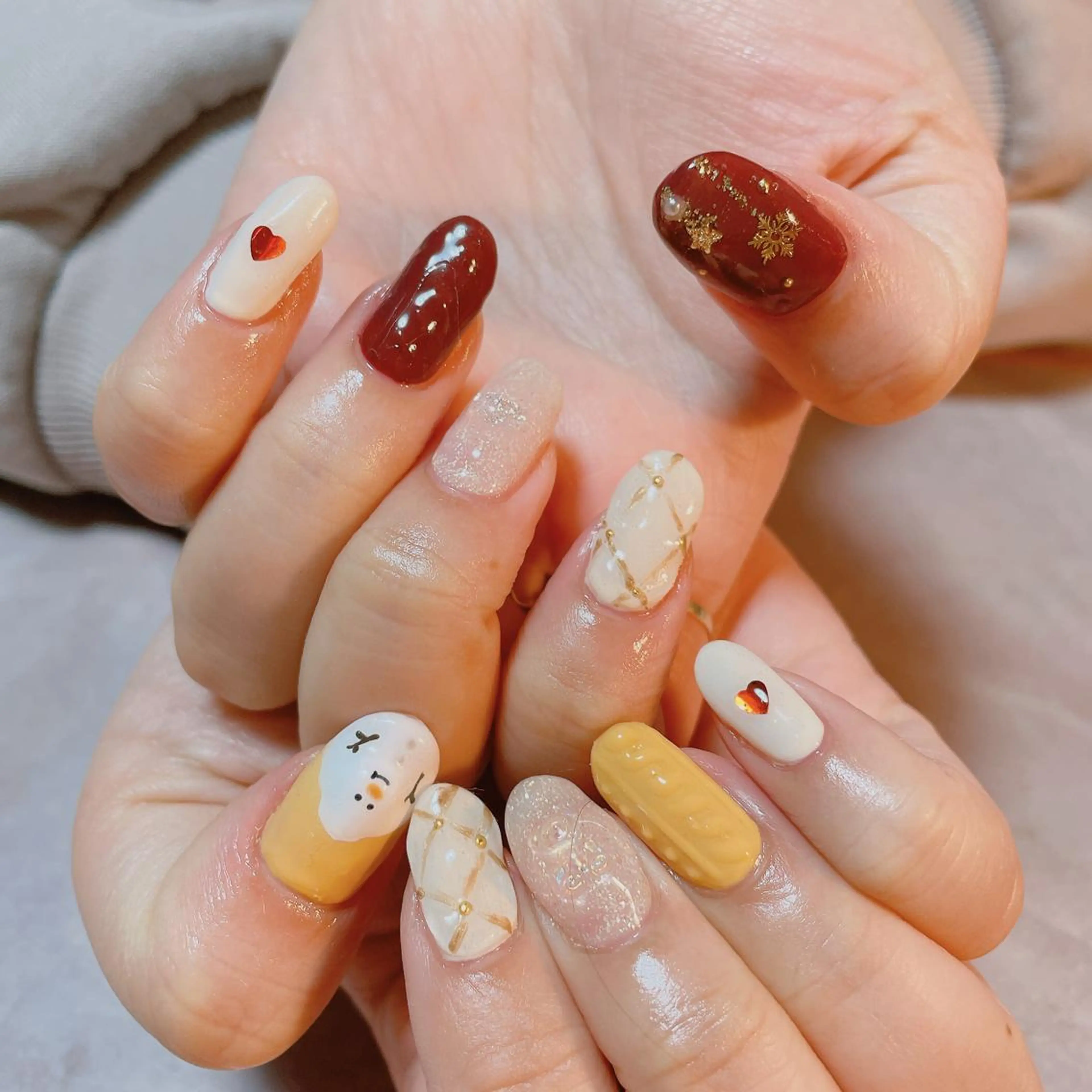 ネイル ハンドネイル nakamoto yuukaのネイルデザイン