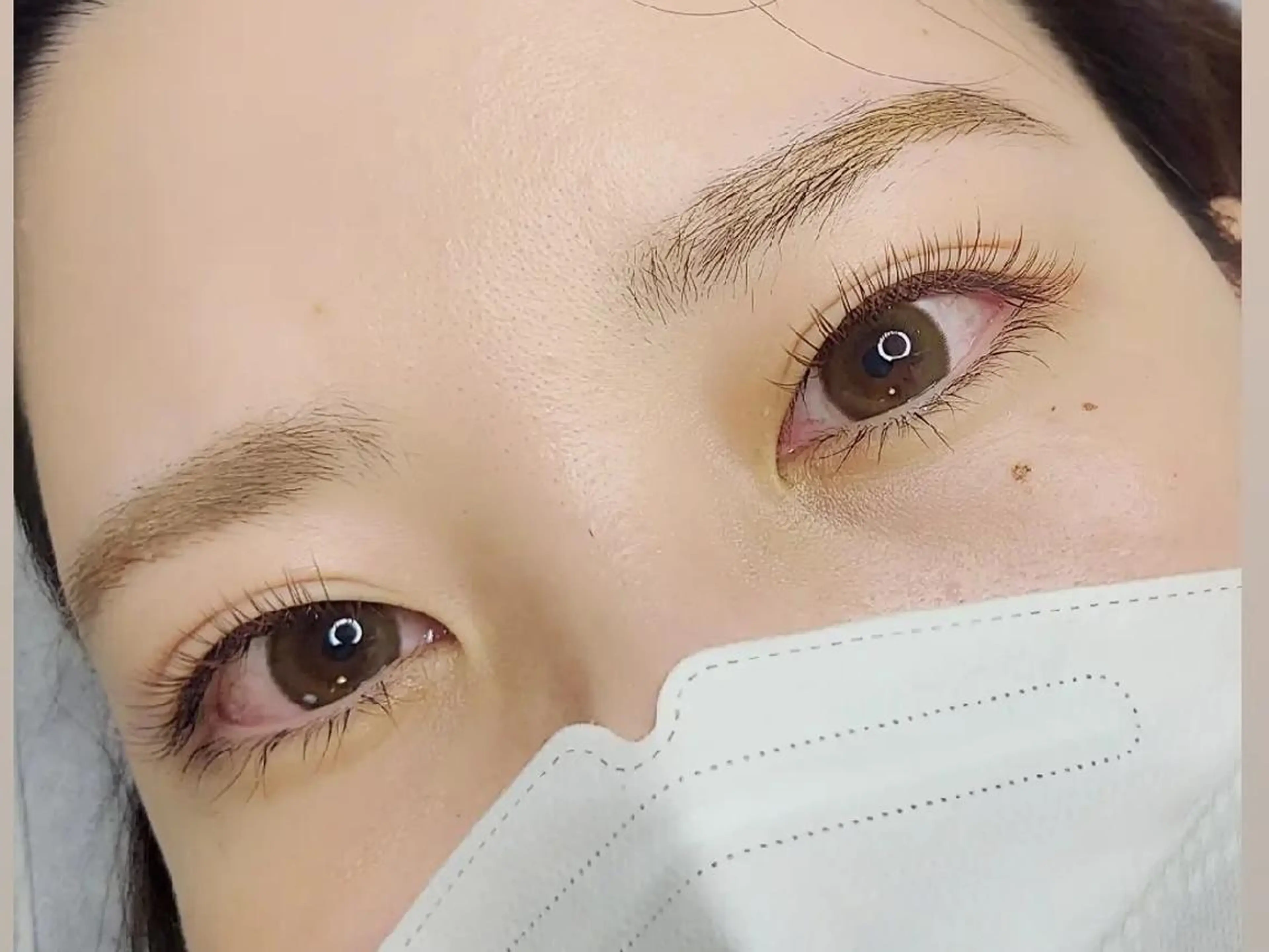 マツエク・マツパ カラーマツエク マツエク U_la所属・U_la [ウーラ] 片岡の眉毛・アイブロウイメージ