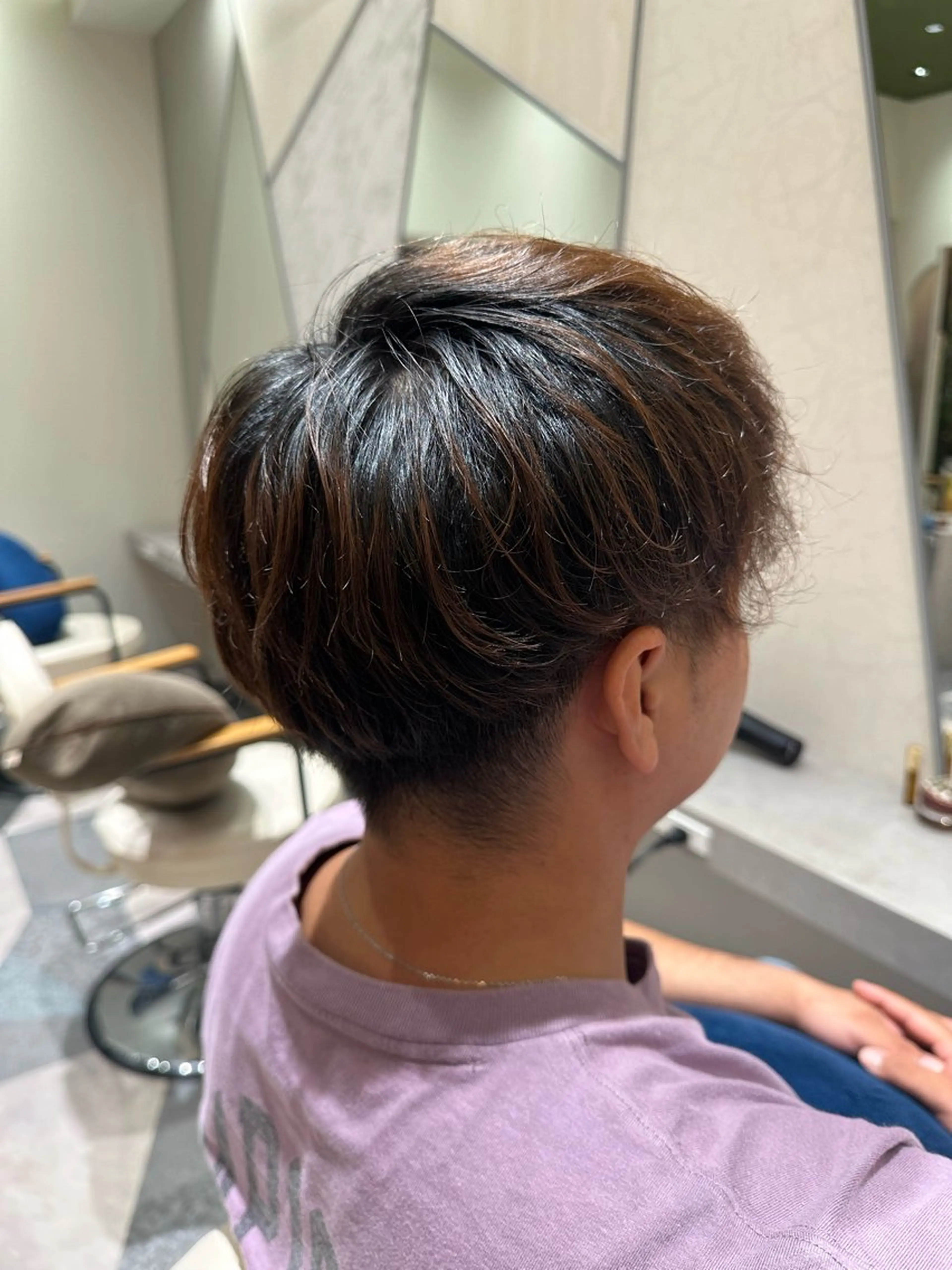 ショート メンズ 【echelle】 AMUのヘアスタイル