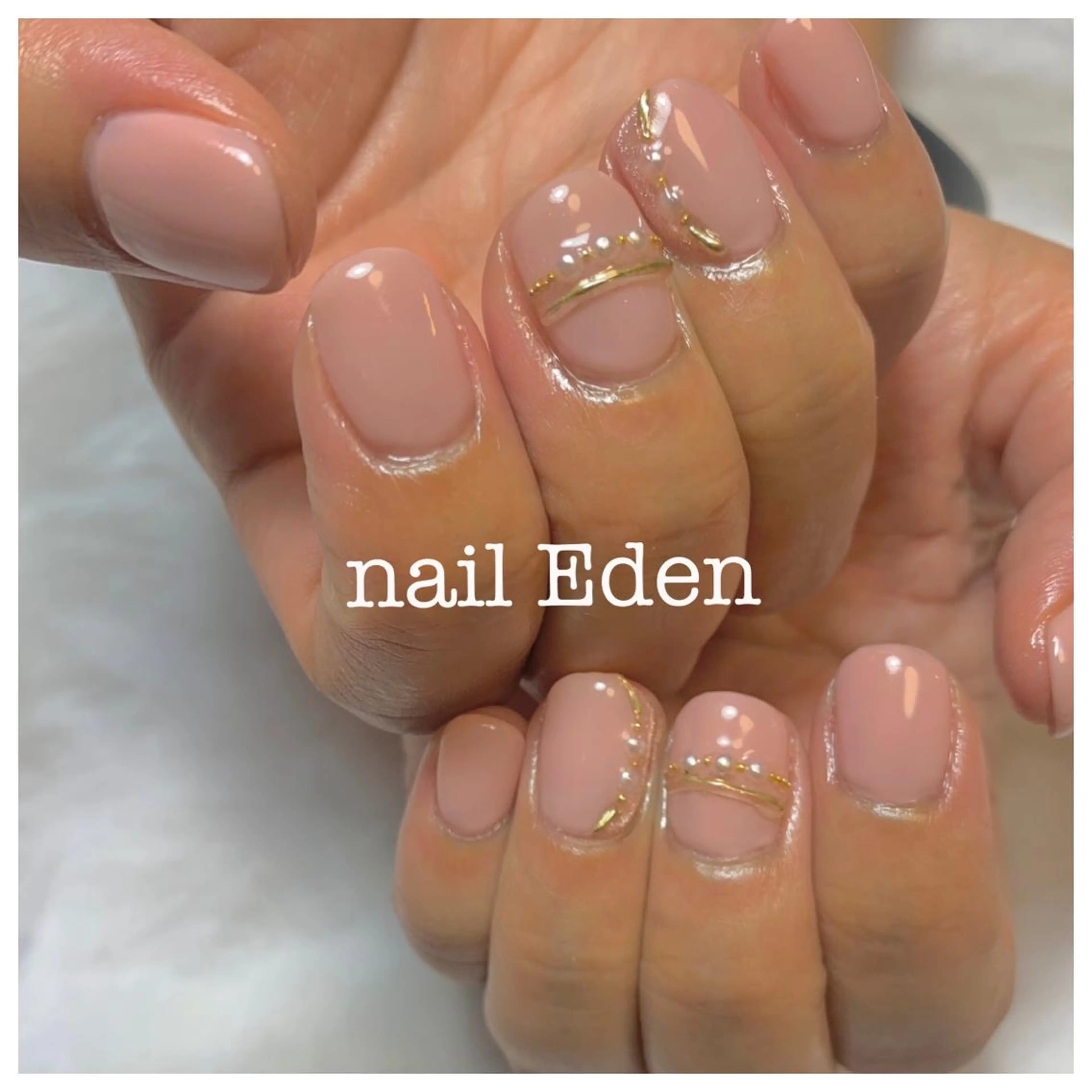 ネイル 持ち込み ハンドネイル ハンドケア Eden　private nail saron所属・Eden ♾️のネイルデザイン