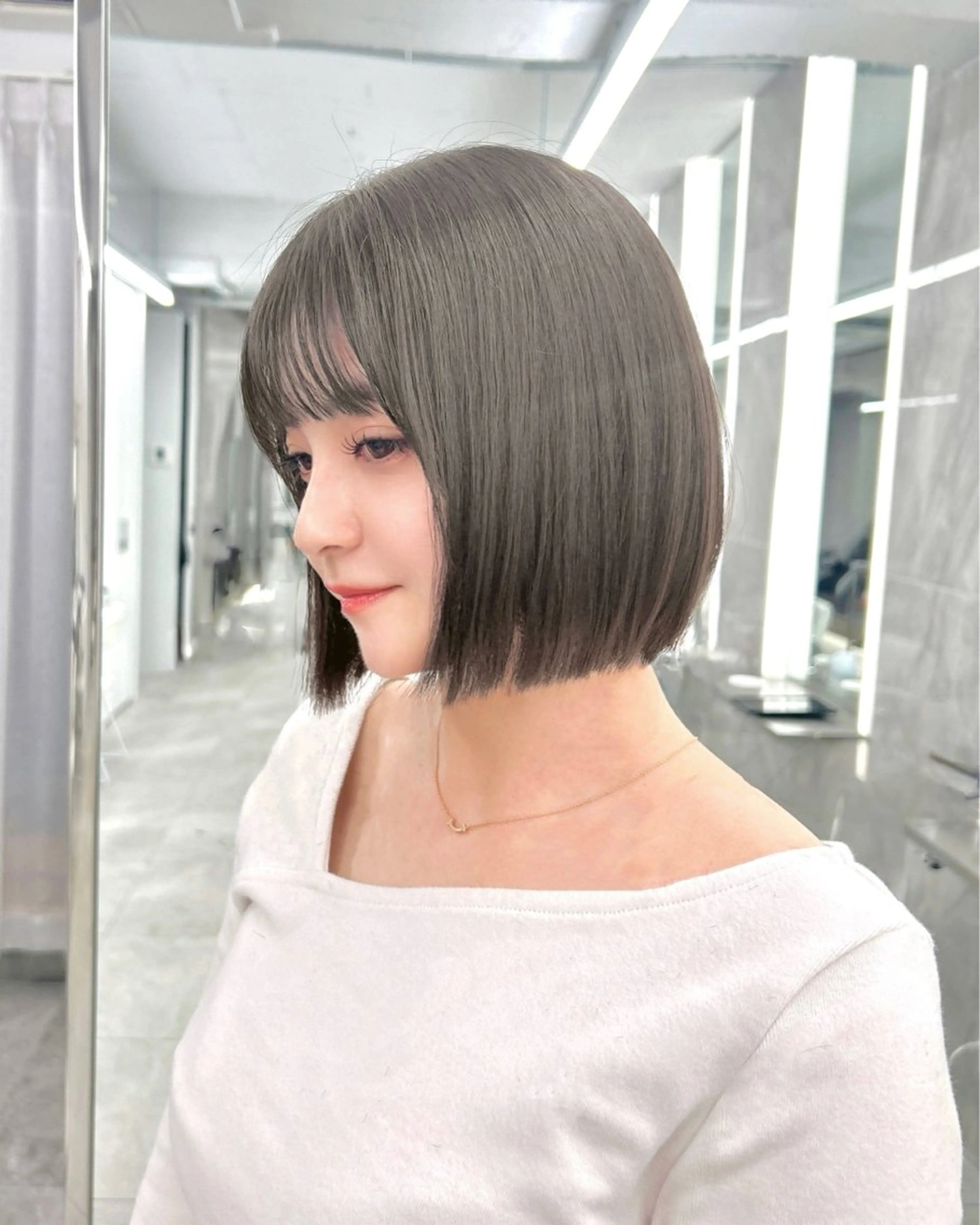 ショート 顔まわり/前髪 /レイヤー/いつきのヘアスタイル