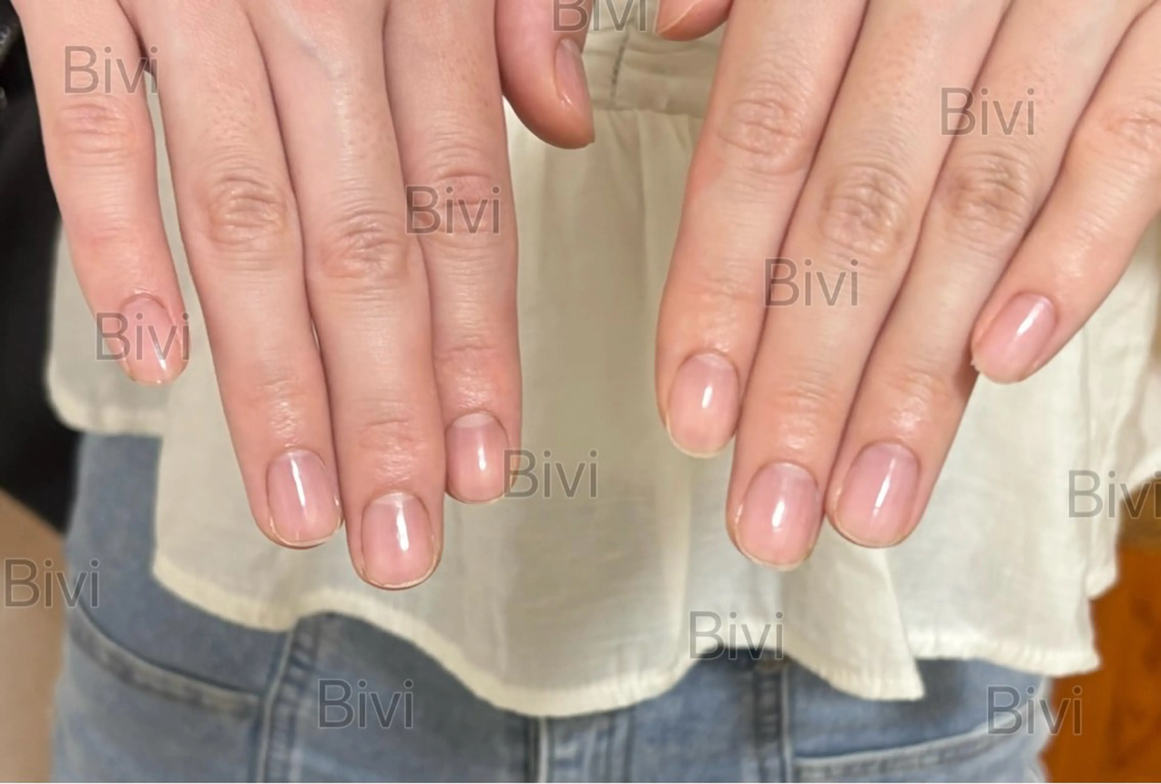 ネイル ハンドケア ♡Bivi♡自爪に 優しいネイルサロンのネイルデザイン
