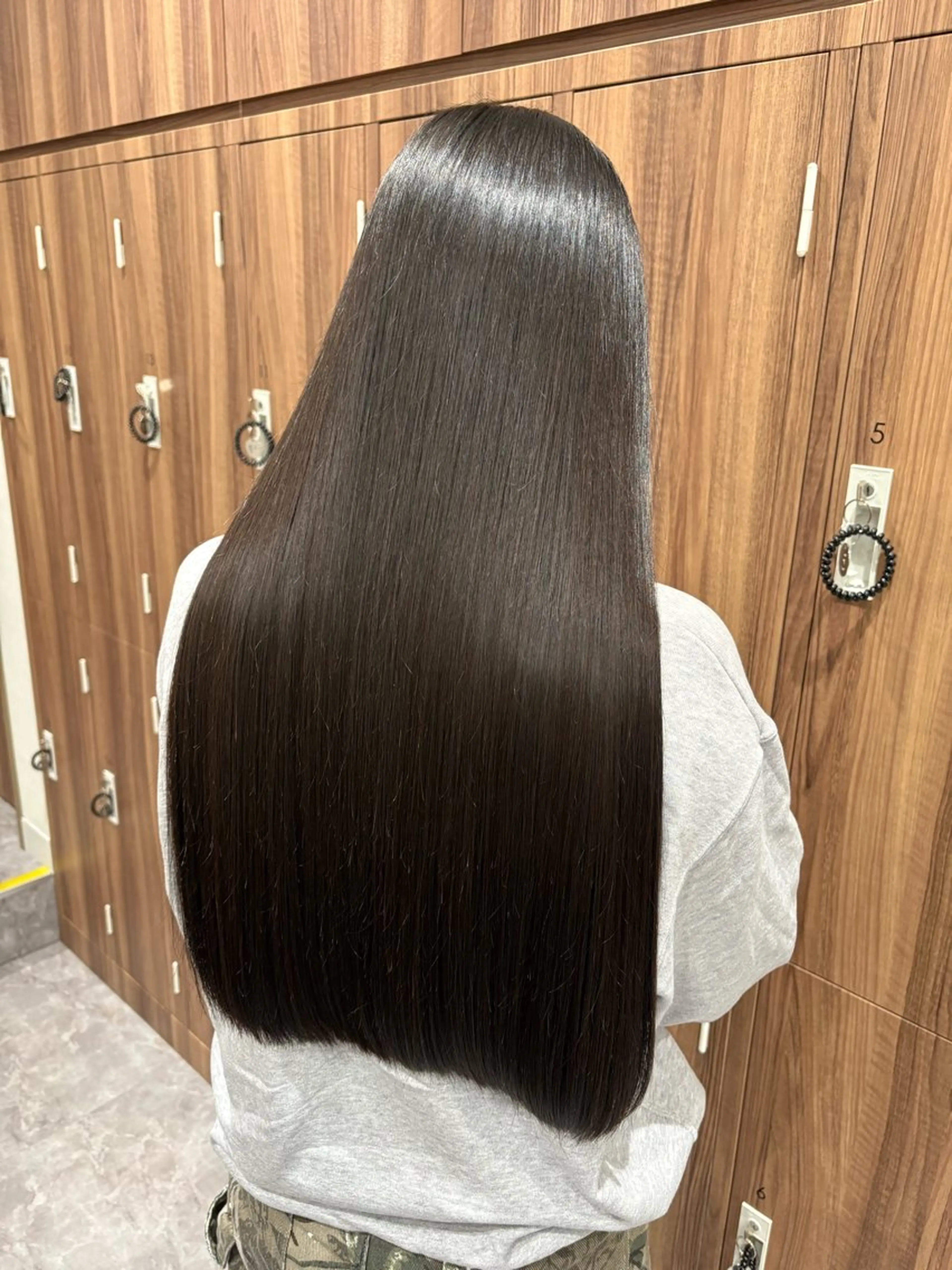 ロング カラー ash西葛西 今井瑚子のヘアスタイル