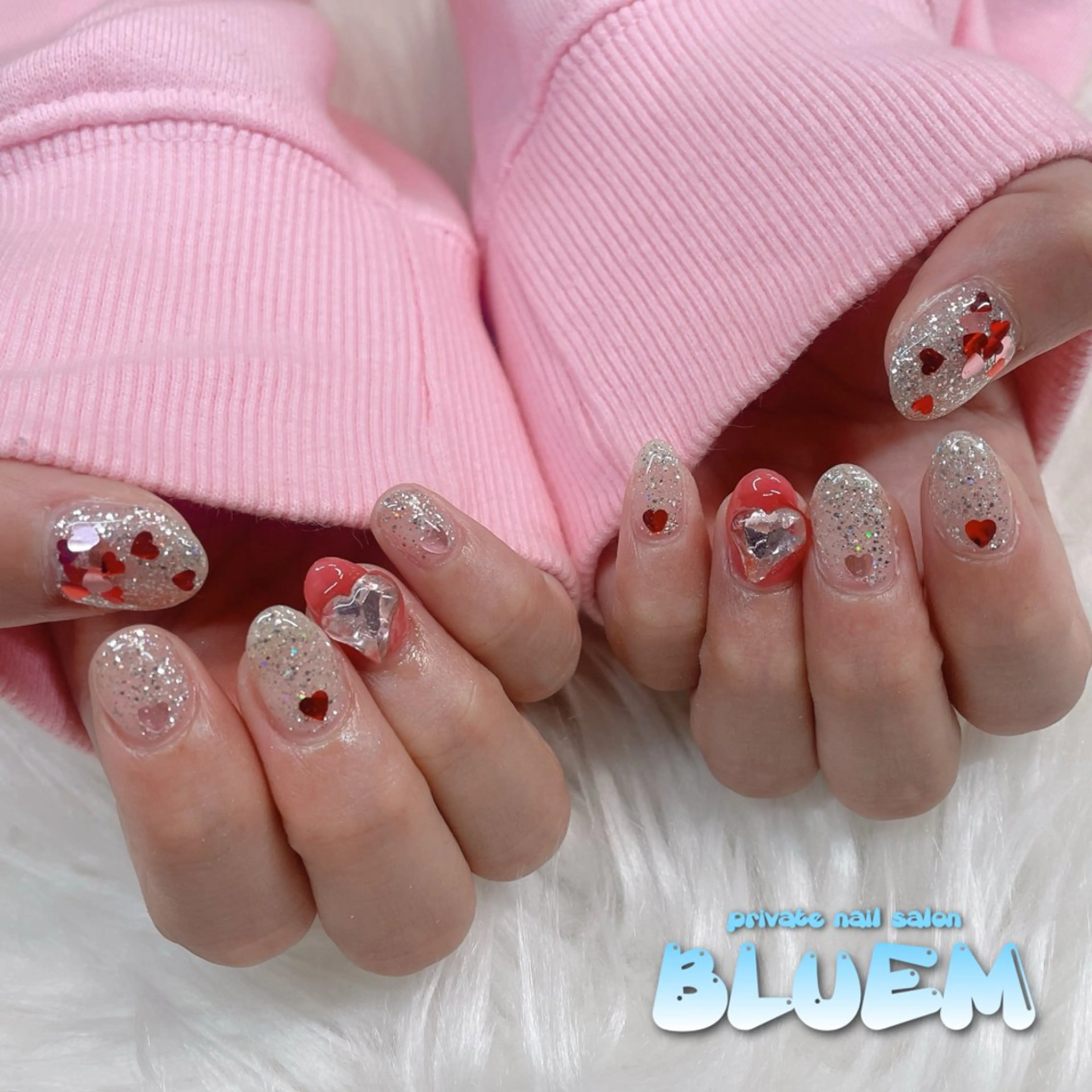 ネイル ハンドネイル ハンドケア BLUEM所属・BLUEM さやかのネイルデザイン