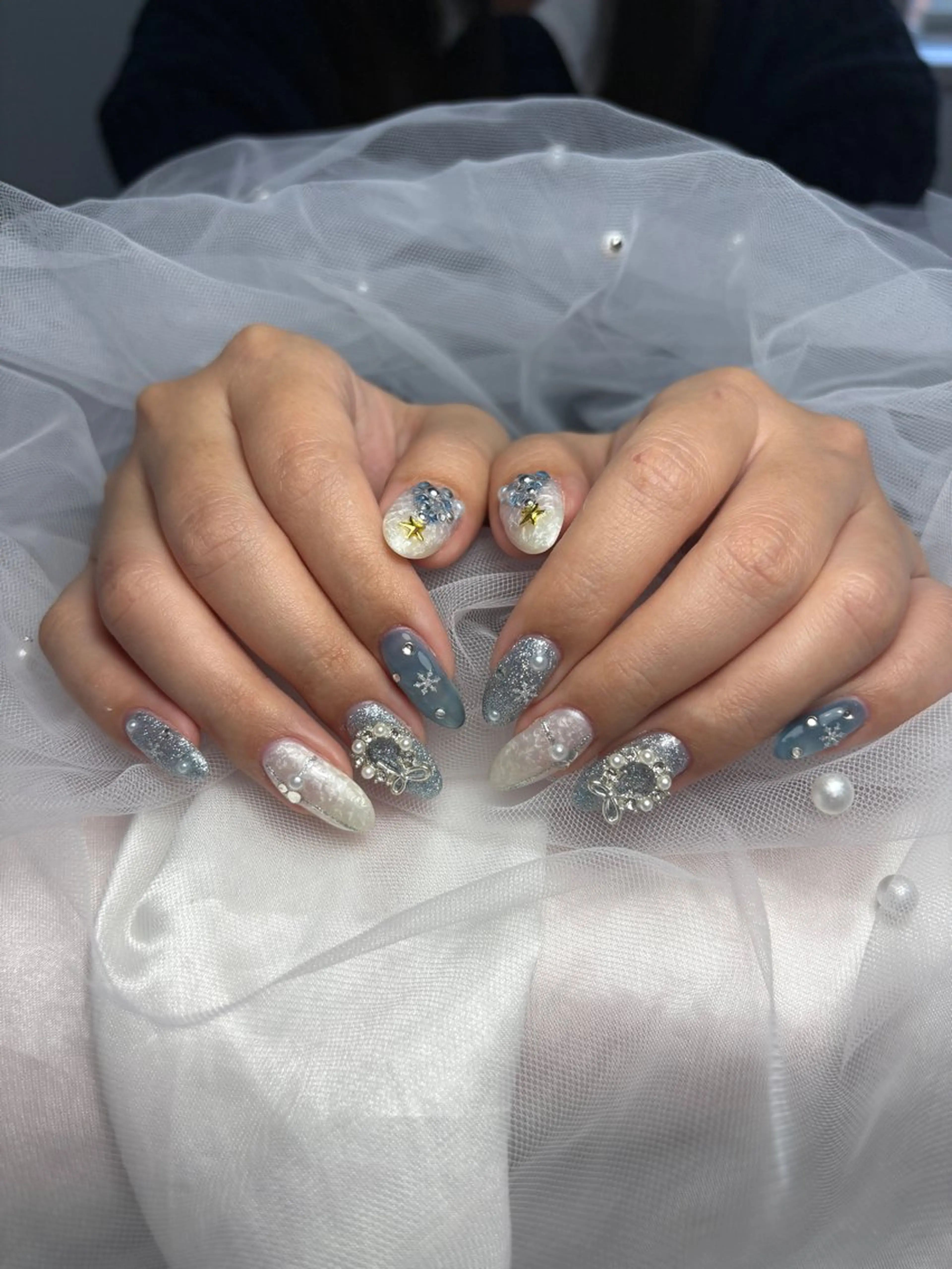 フリーデザインネイル💅🏻オフ無しの写真