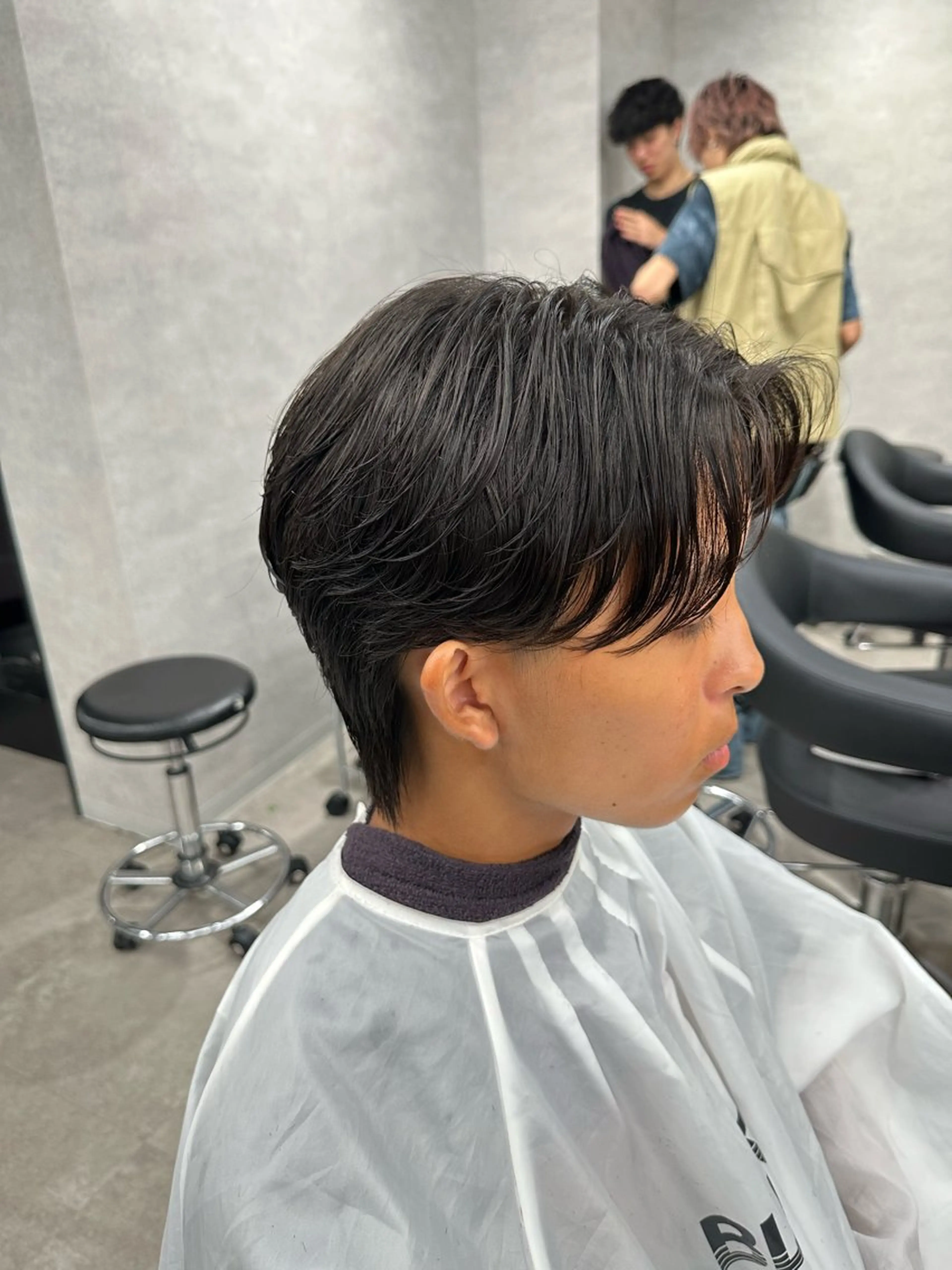 ショート パーマ メンズ メンズパーマ ニュアンスパーマ カット パーマ パーマ指名No. 1 /サエキカズマのヘアスタイル