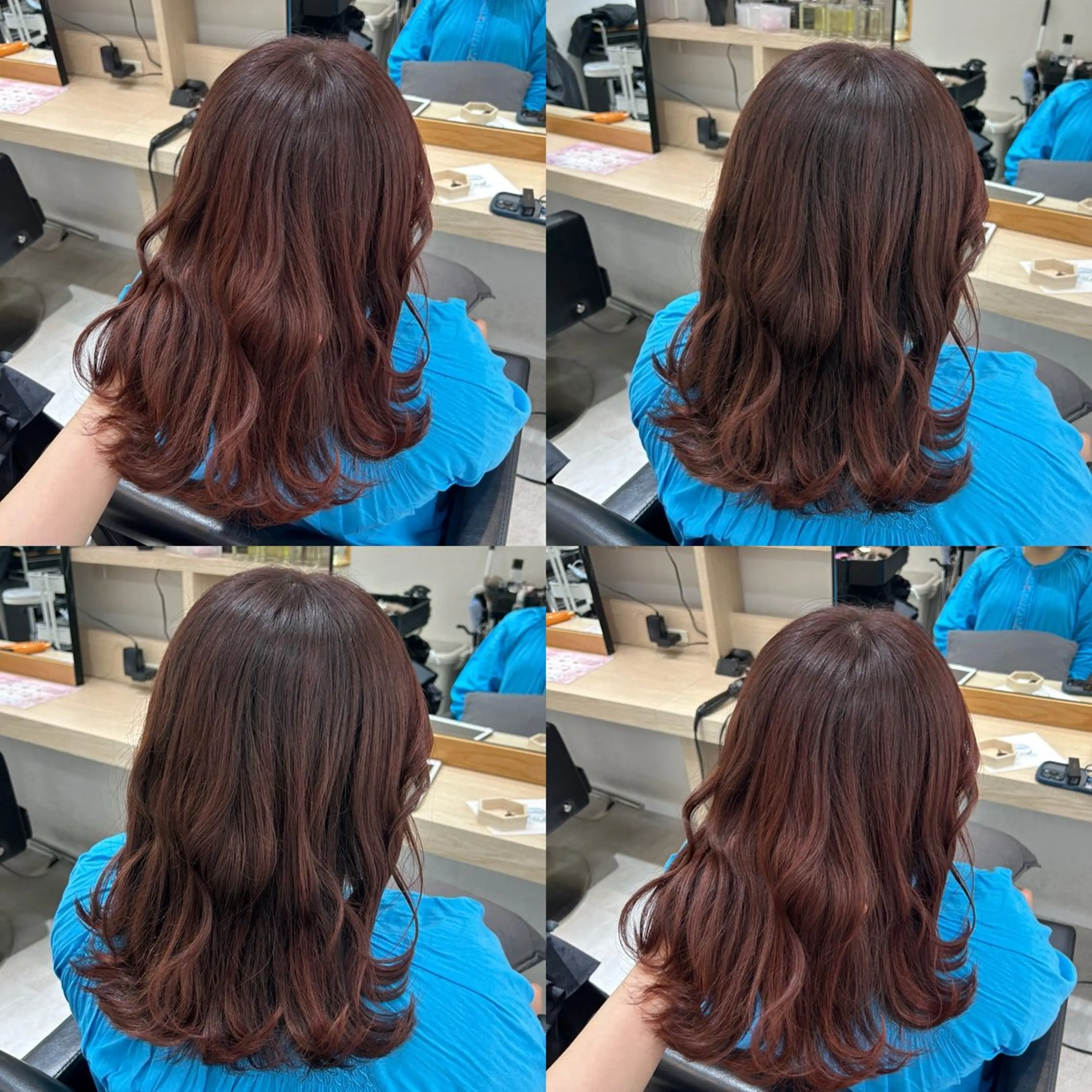 ミディアム カラー ヘアカラー トリートメント 🤍透明感/韓国風 🤍サクラギヒトミのヘアスタイル