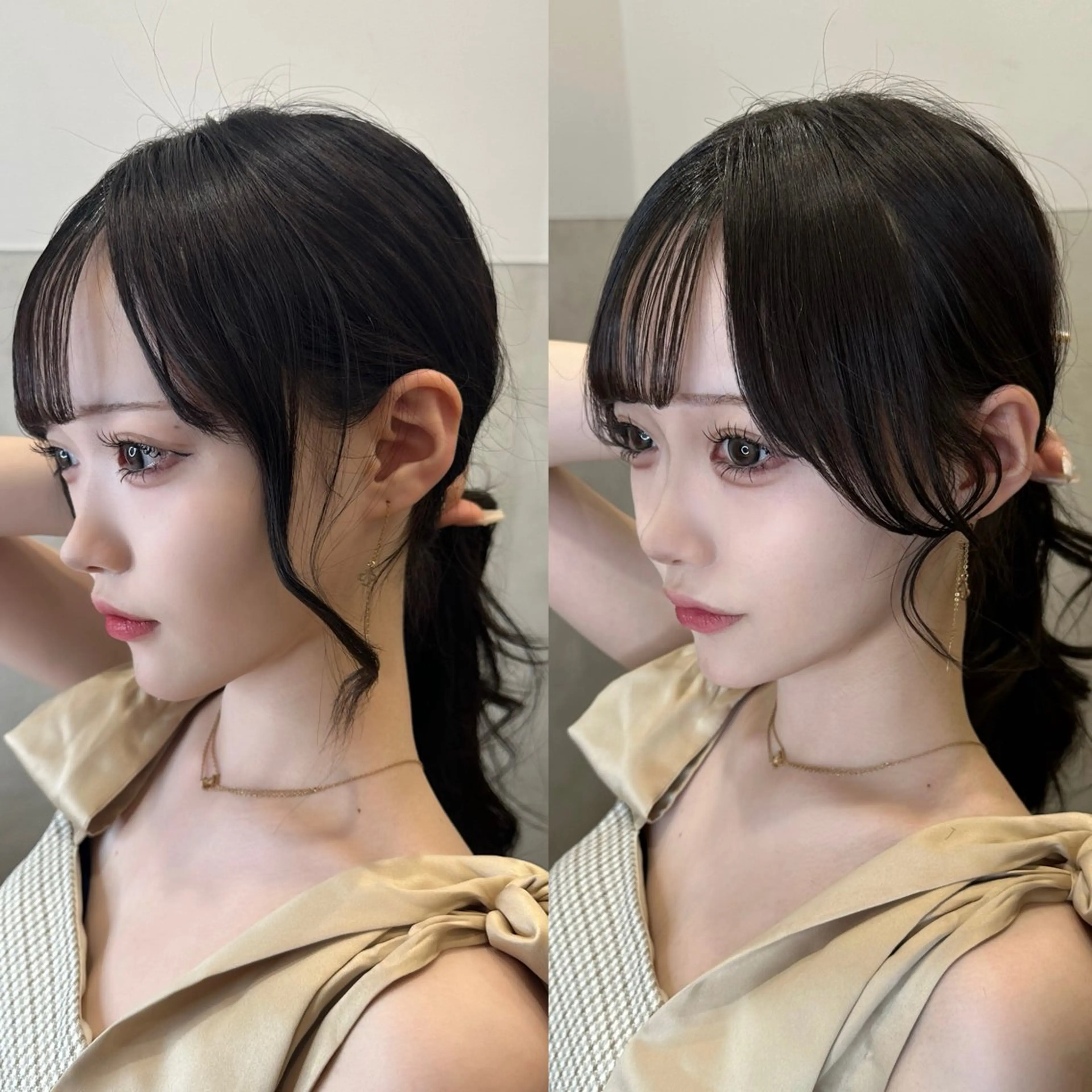 ロング くびれヘア 顔まわりレイヤー 韓国風ヘア レイヤーカット 似合わせカット カット トリートメント SALOWIN原宿AROA店所属・顔まわり神カット✂︎ 齋藤雄大【原宿】のヘアスタイル