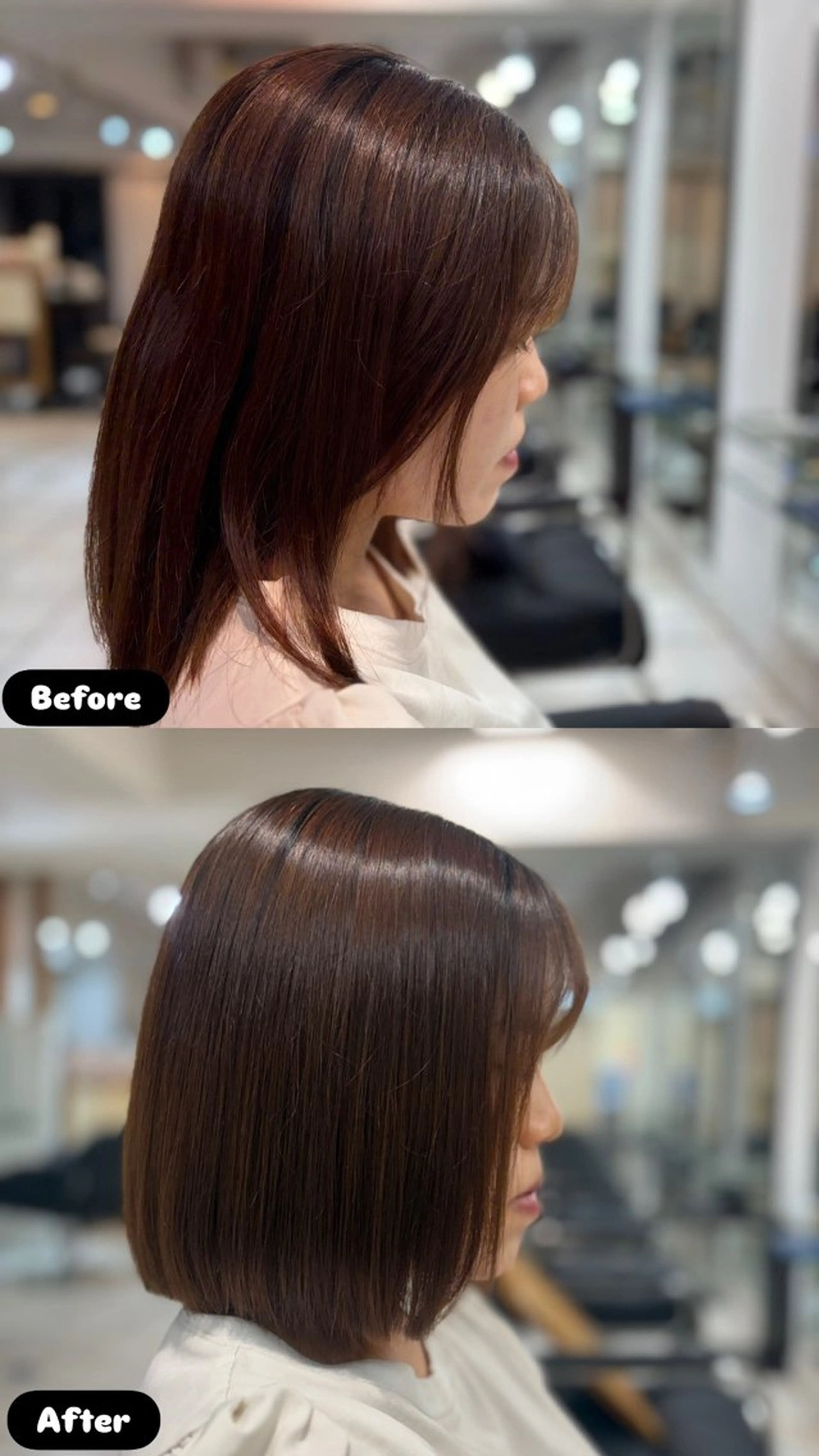 ショート カット 縮毛矯正 insence glue所属・小林 眞澄のヘアスタイル