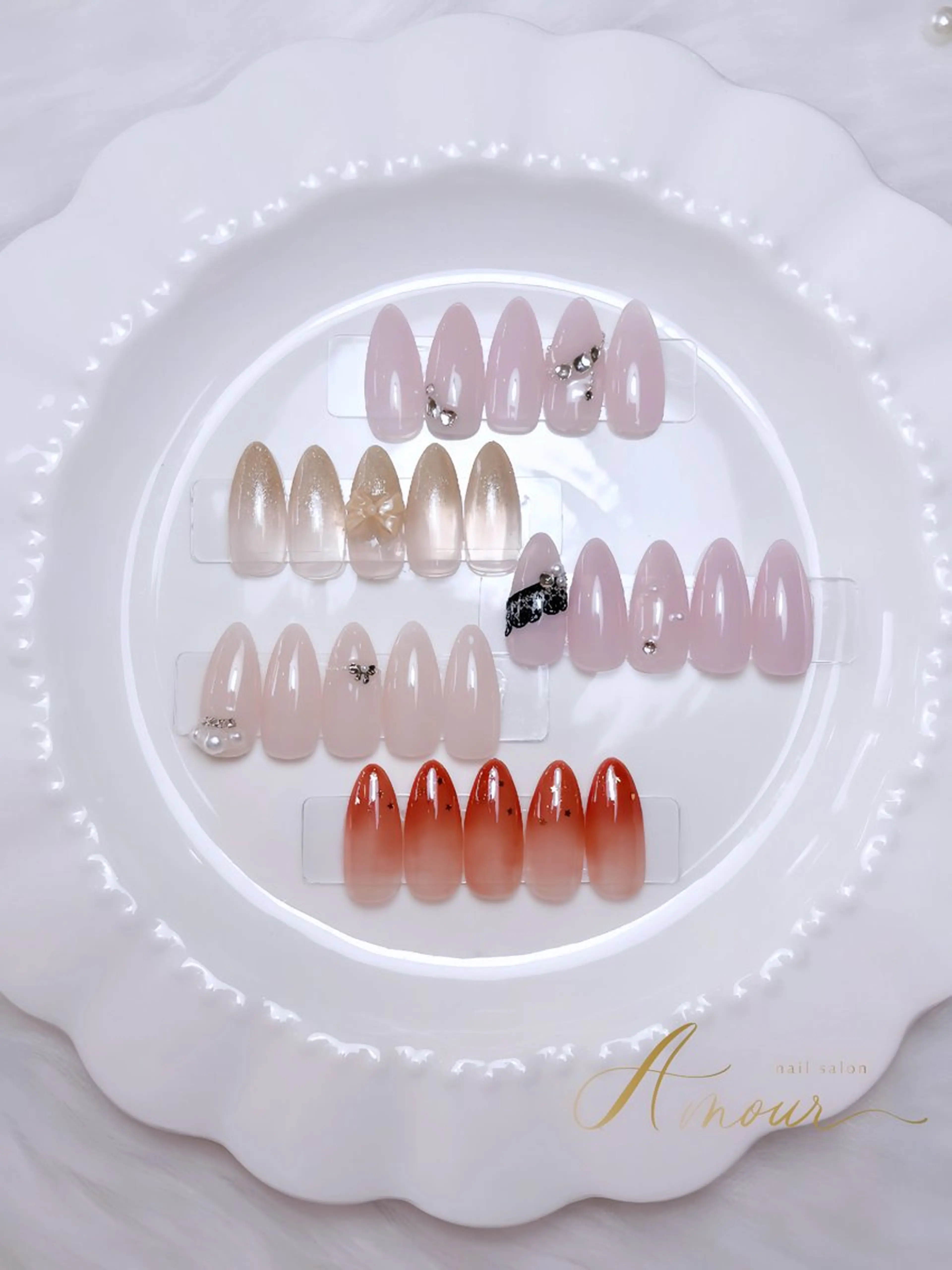 ネイル ハンドネイル Amour🎀 ガーリーネイル専門店のネイルデザイン