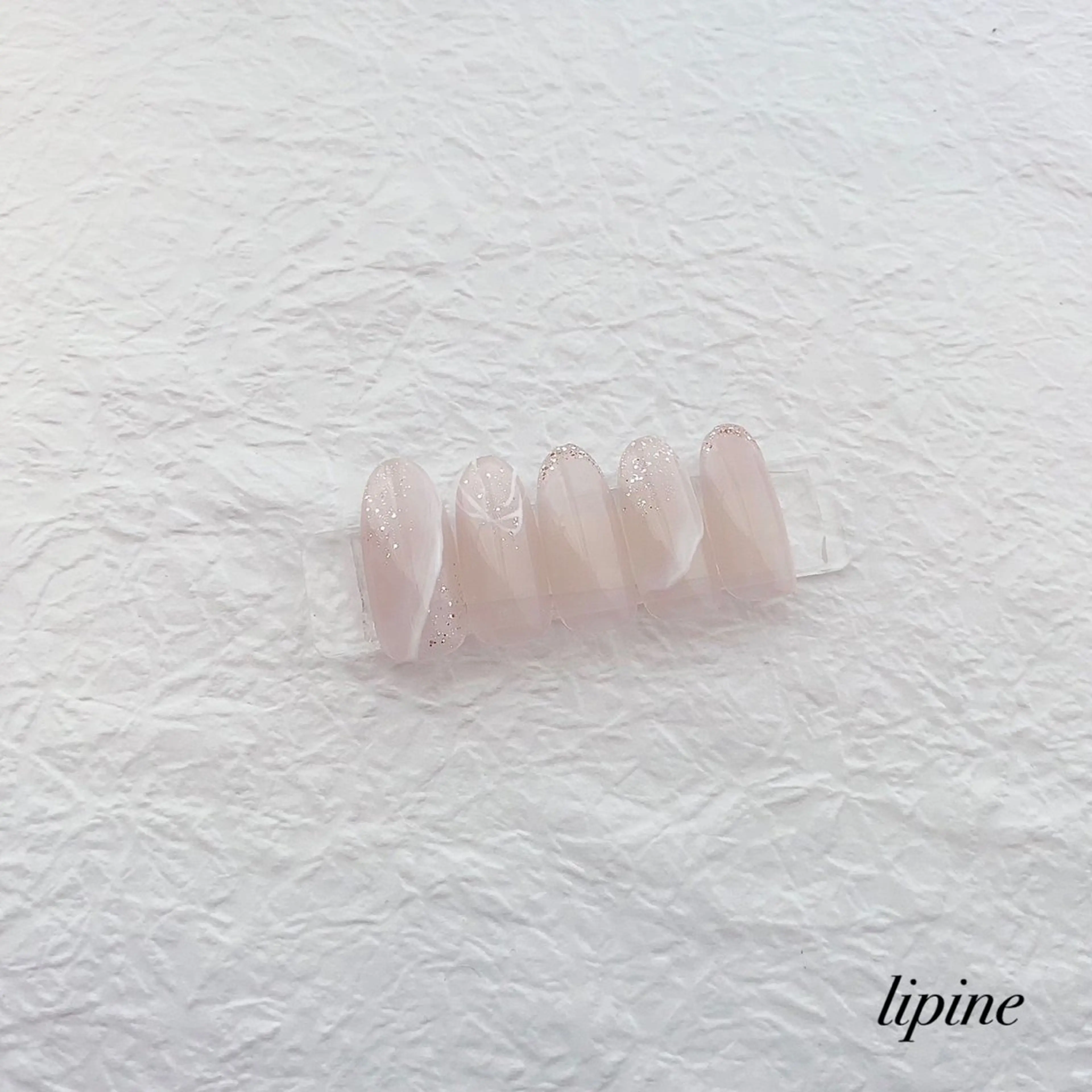 ネイル ラメ(グリッター) ネイルサロン lipineのネイルデザイン
