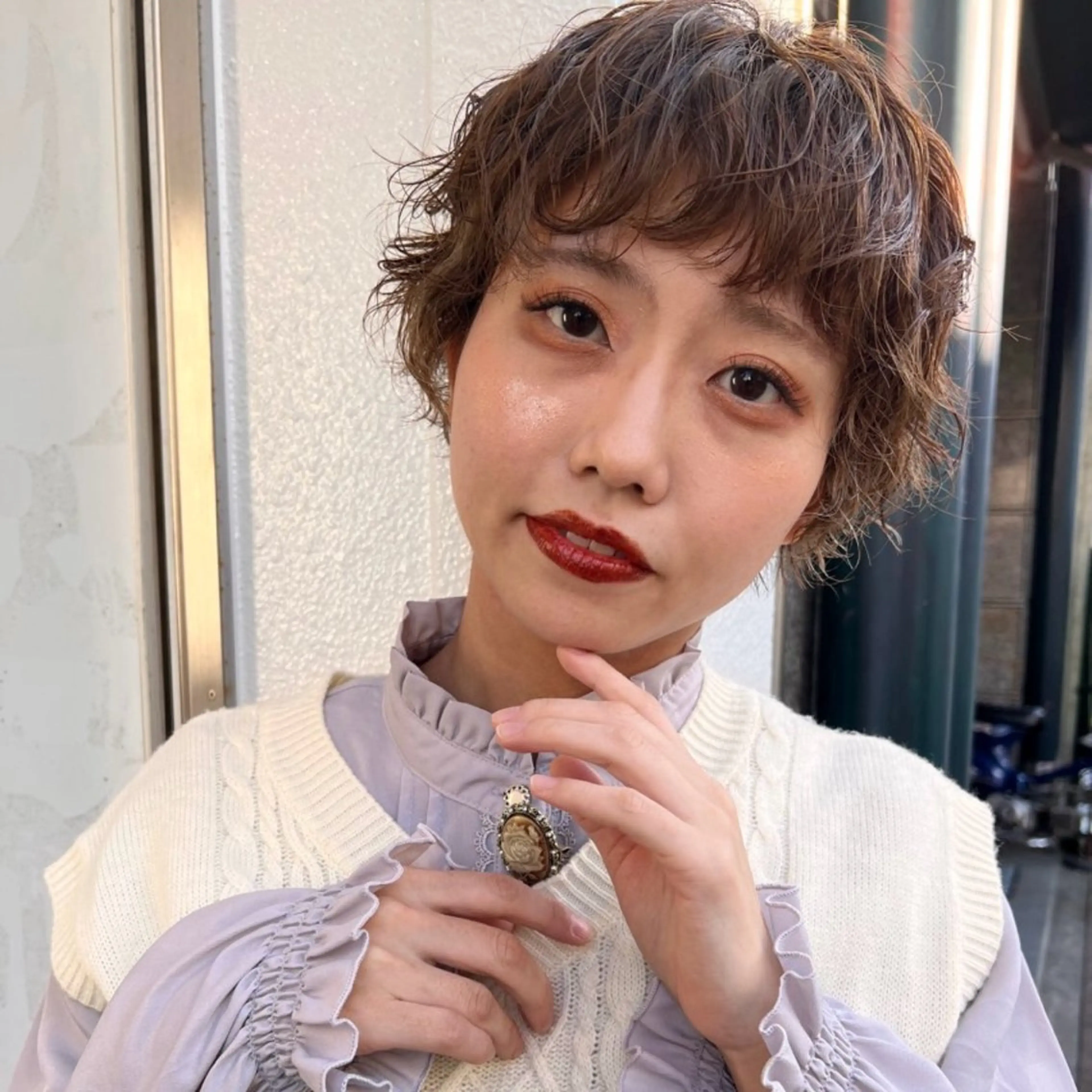 パーマ powderhair_luminity所属・矢澤涼夏 モデル募集中のヘアスタイル