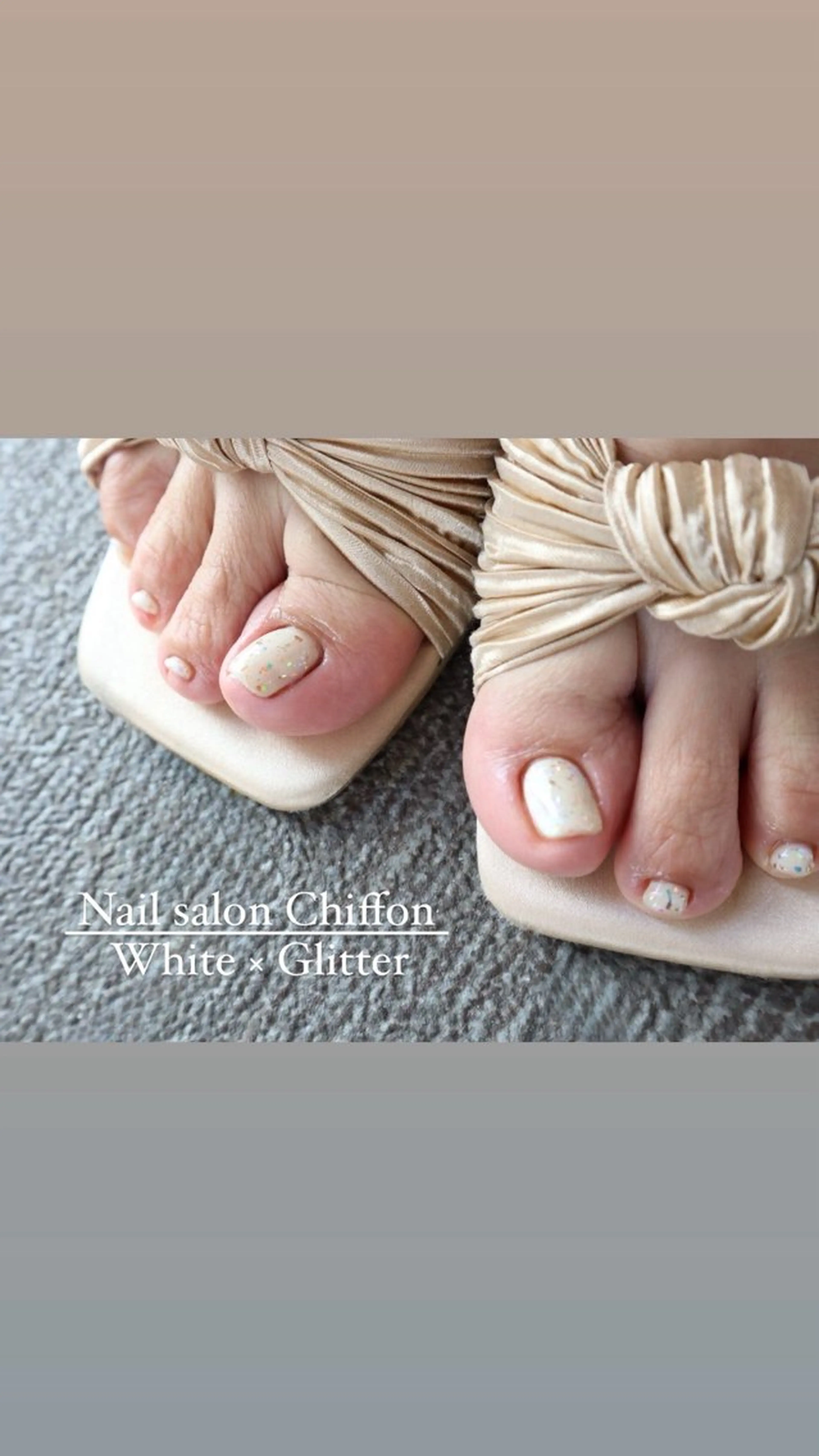 ネイル フットネイル Nail salon Chiffonのネイルデザイン