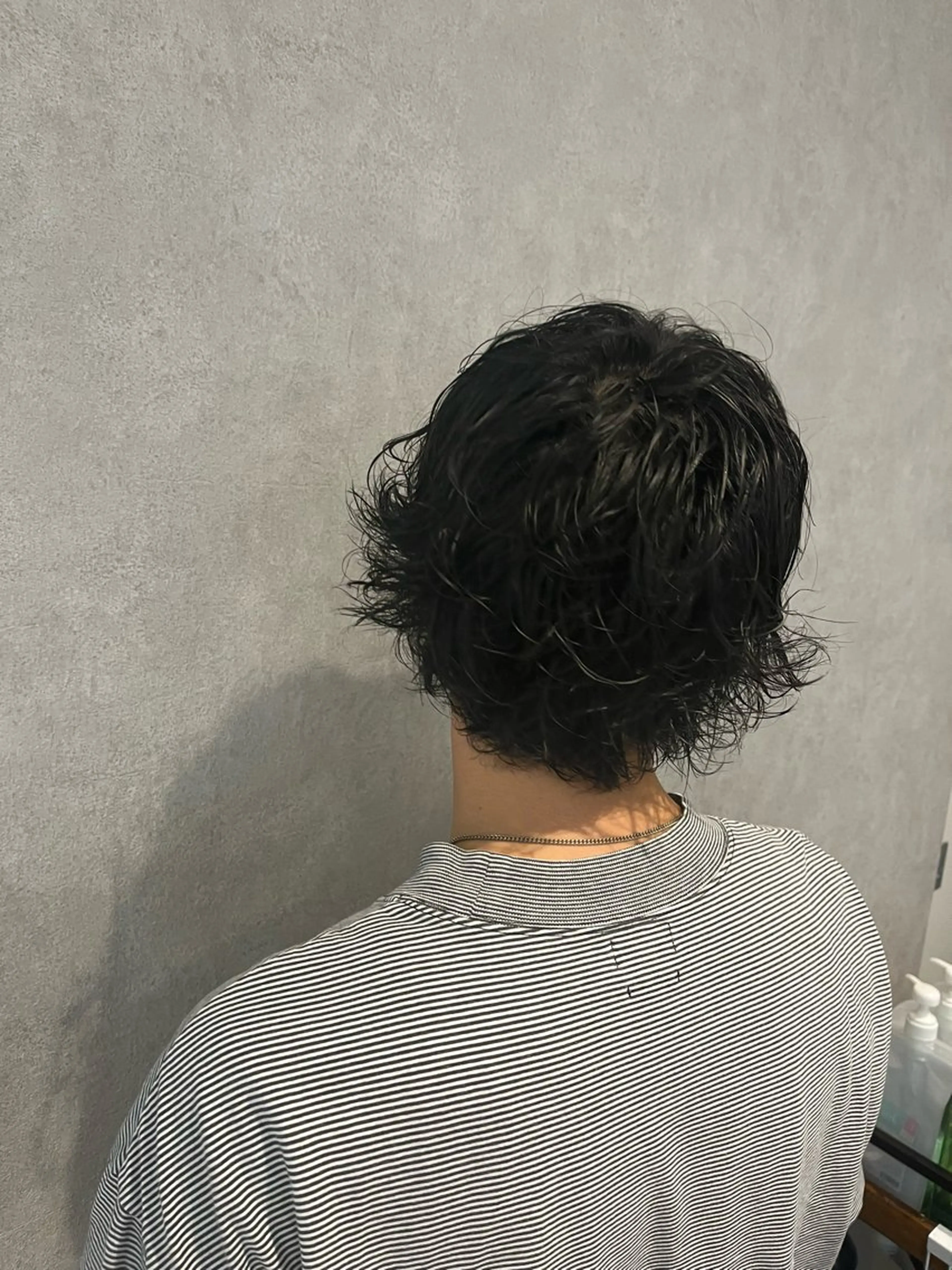 パーマ メンズ カット パーマ QUE所属・QUEなつみ 🕊🫧のヘアスタイル