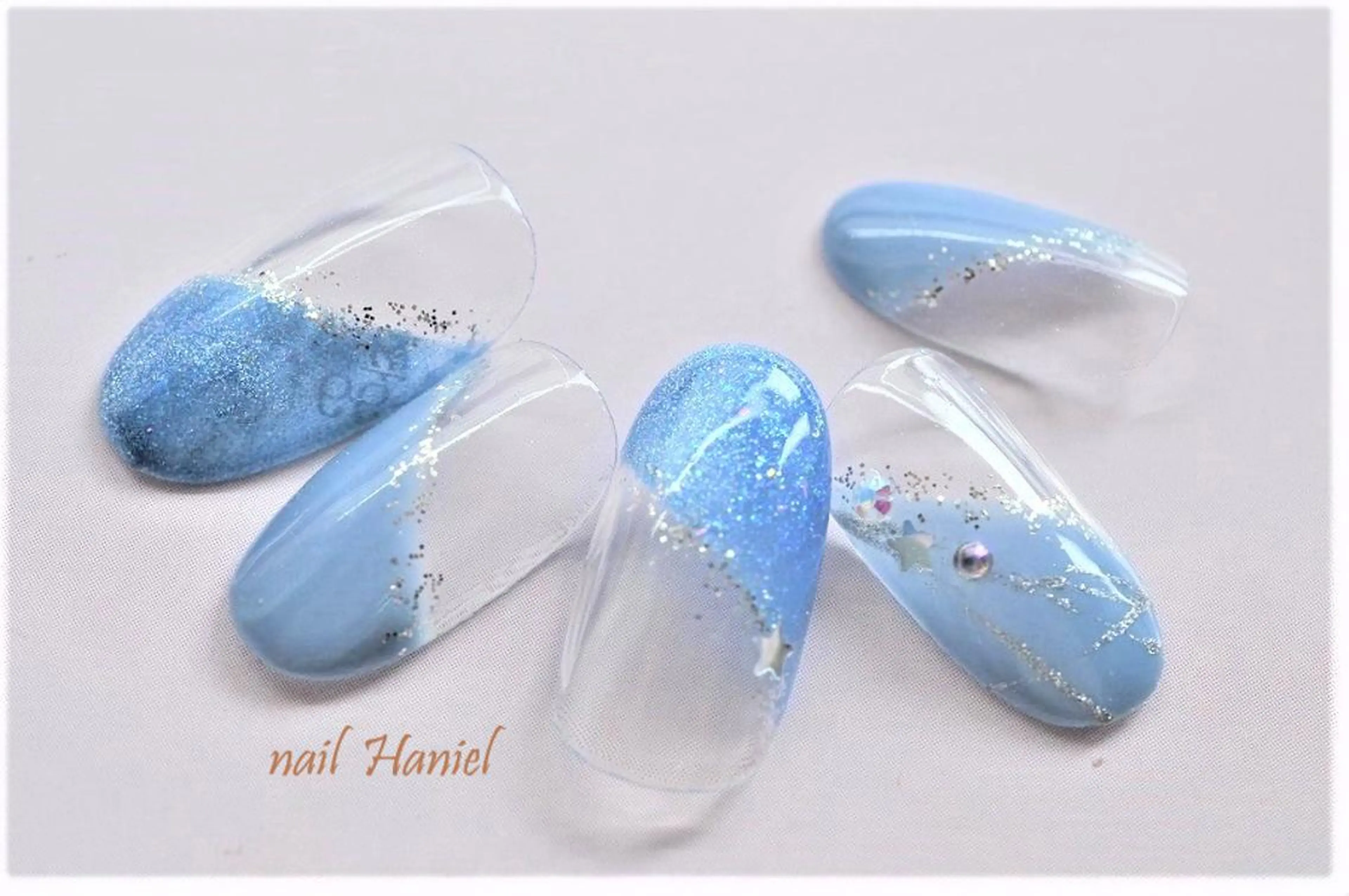 ネイル フットネイル ジェルネイル nail Haniel所属・半蔵門サロンハニエル 魅神 ちよのネイルデザイン