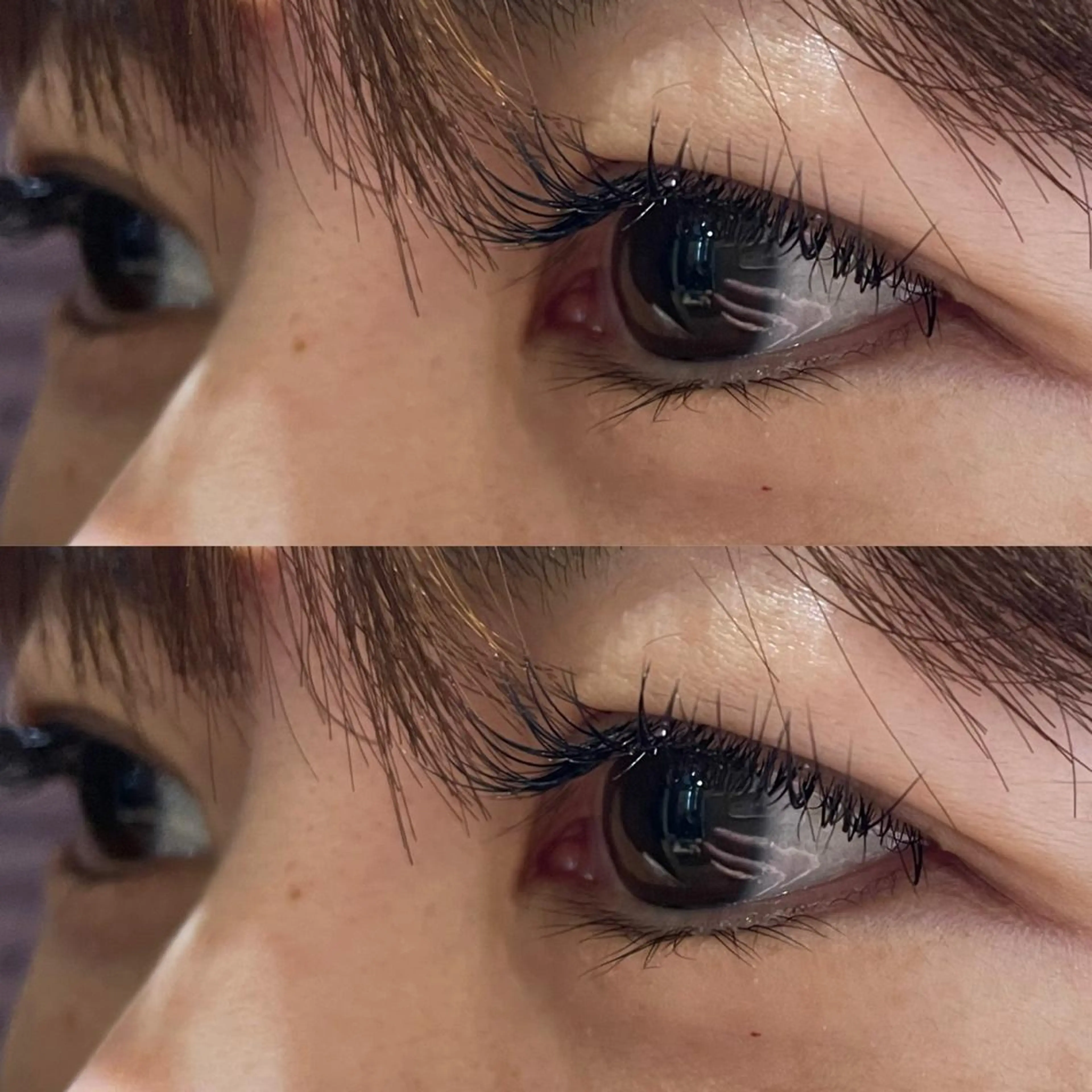 マツエク・マツパ シールエクステ/ ダブルカラー/茉央のヘアスタイル