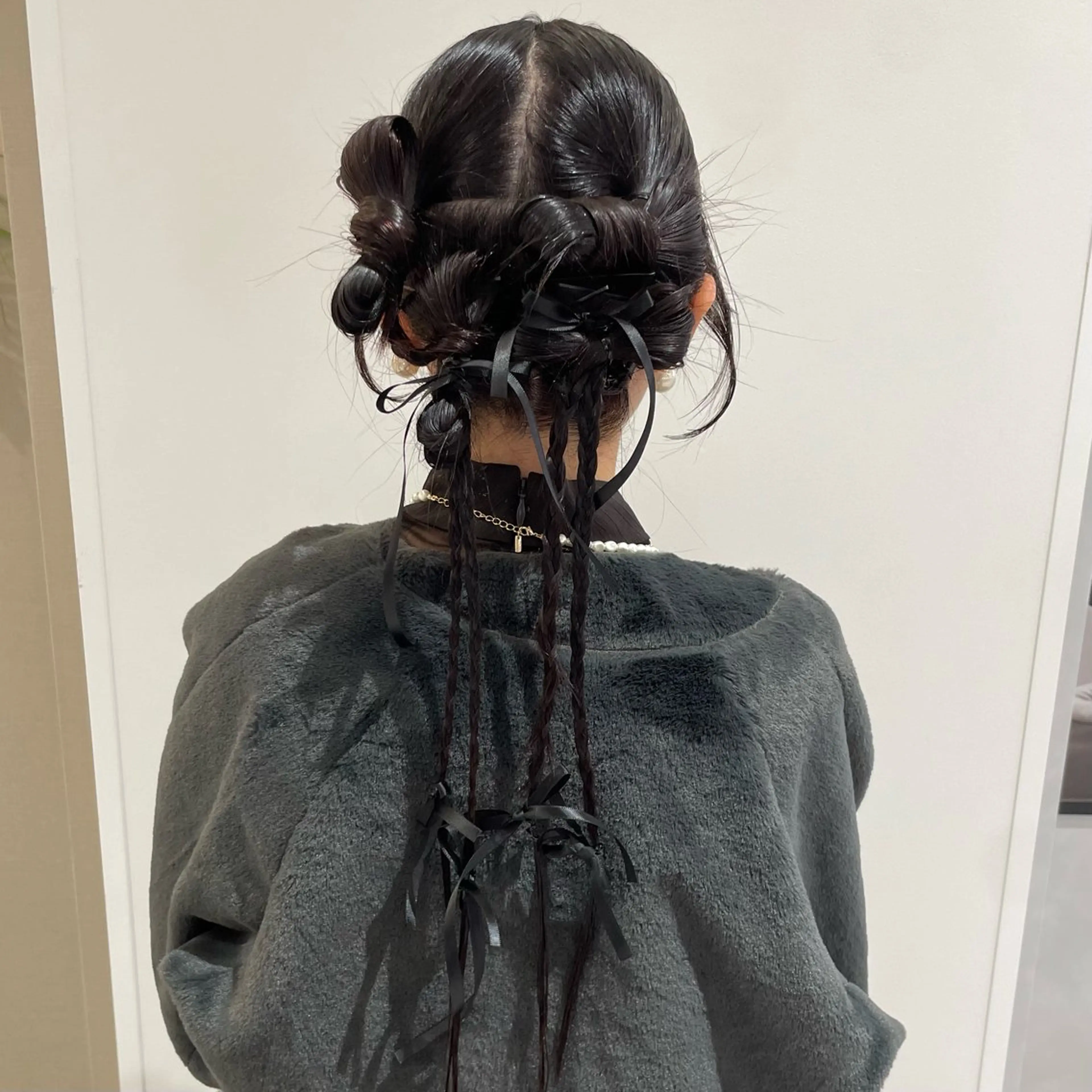 ロング ヘアセット 🧁艶カラー /アレンジ🎀くるみのヘアスタイル