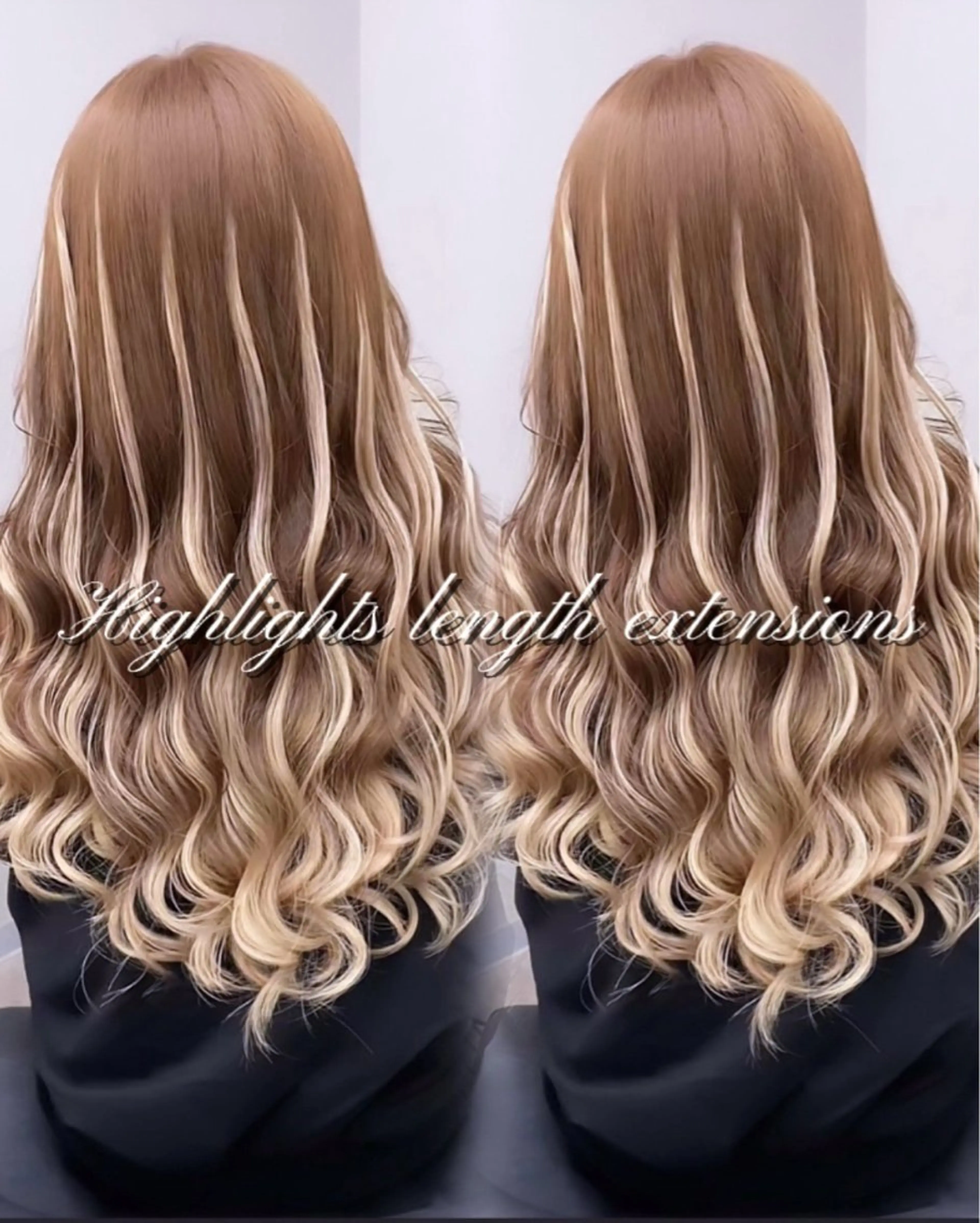 【1日1名様限定価格✨】冬の大イメチェン🎄長さだしシールエクステ✨　ハイクオリティ品質　１００本つけ放題✨の写真