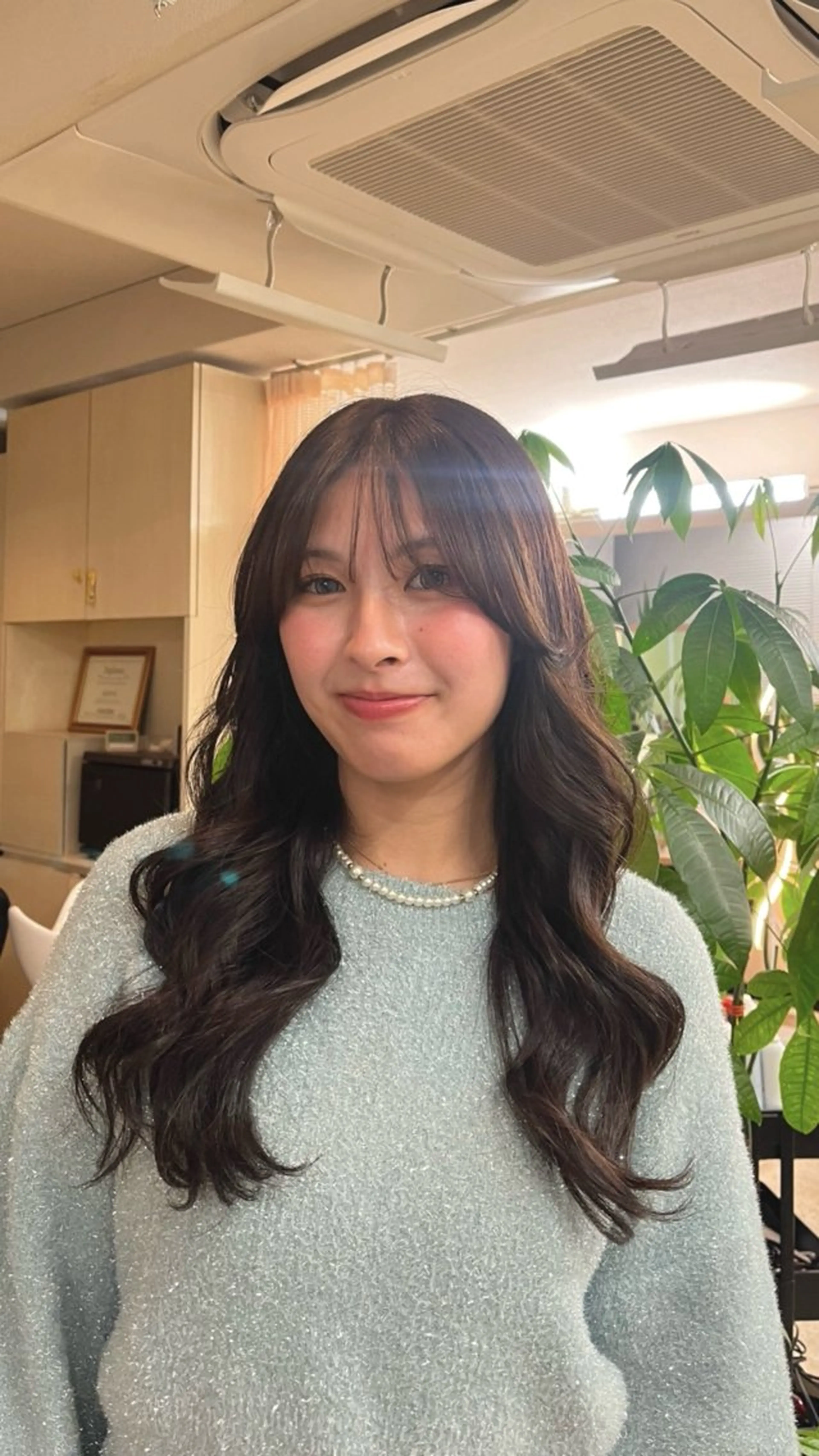 カラー ブラウンカラー ヘアカラー トリートメント ANFINI所属・長崎 妃日衣のヘアスタイル