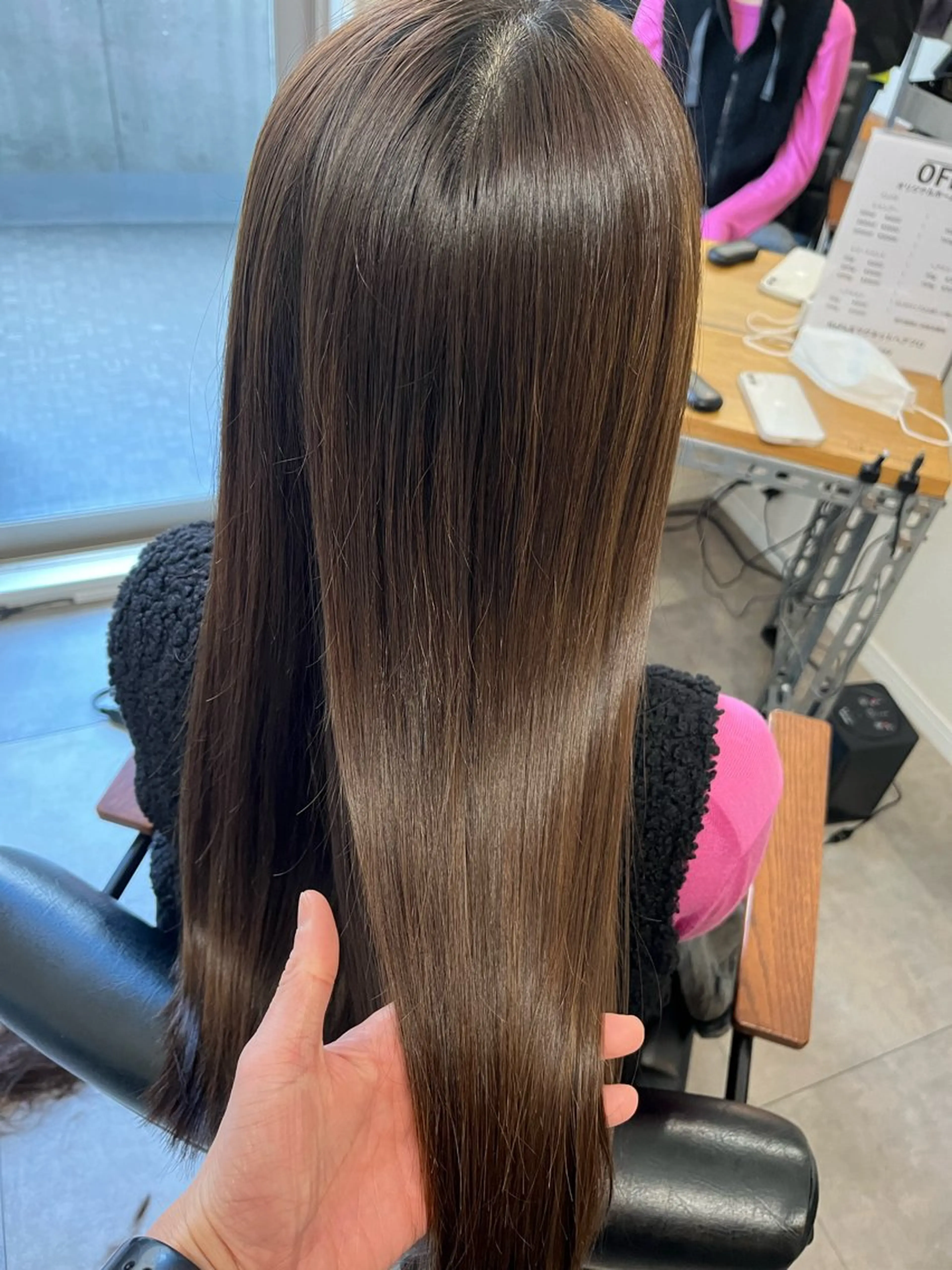 ロング カット トリートメント OFF YUYAのヘアスタイル