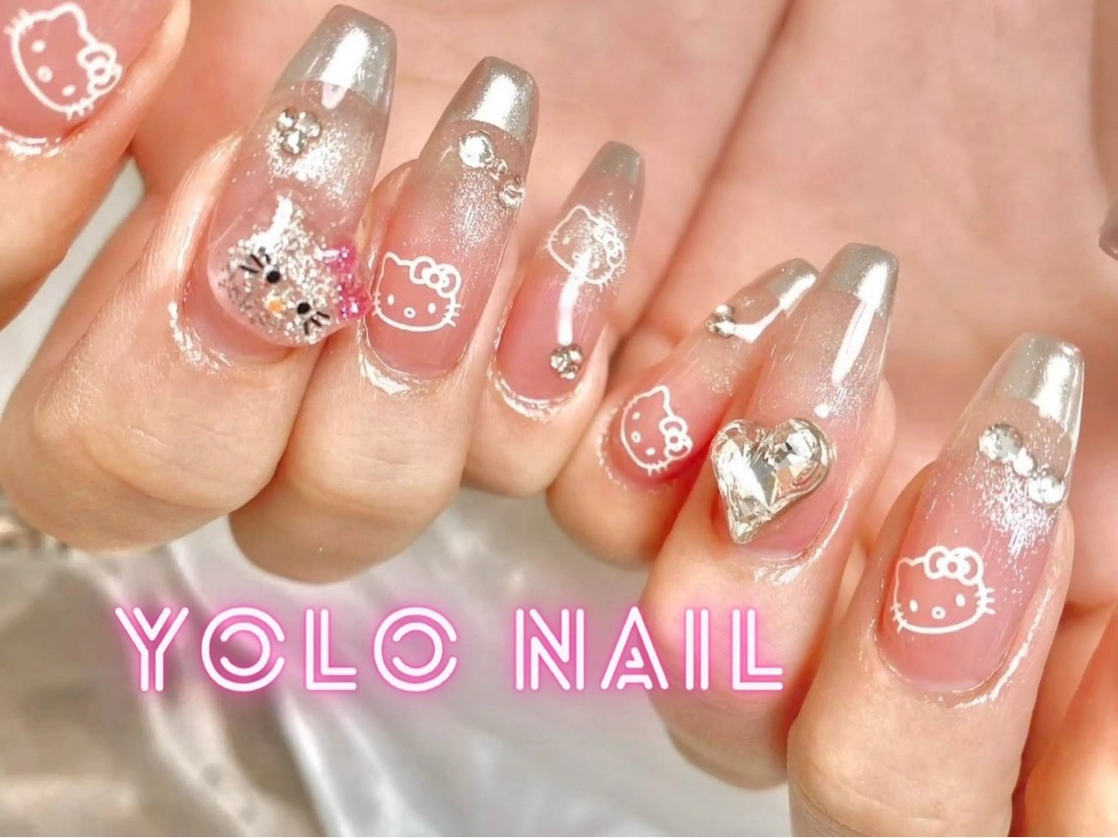 ネイル 持ち込み ハンドネイル YOLONAIL心斎橋店所属・田本 和音のネイルデザイン