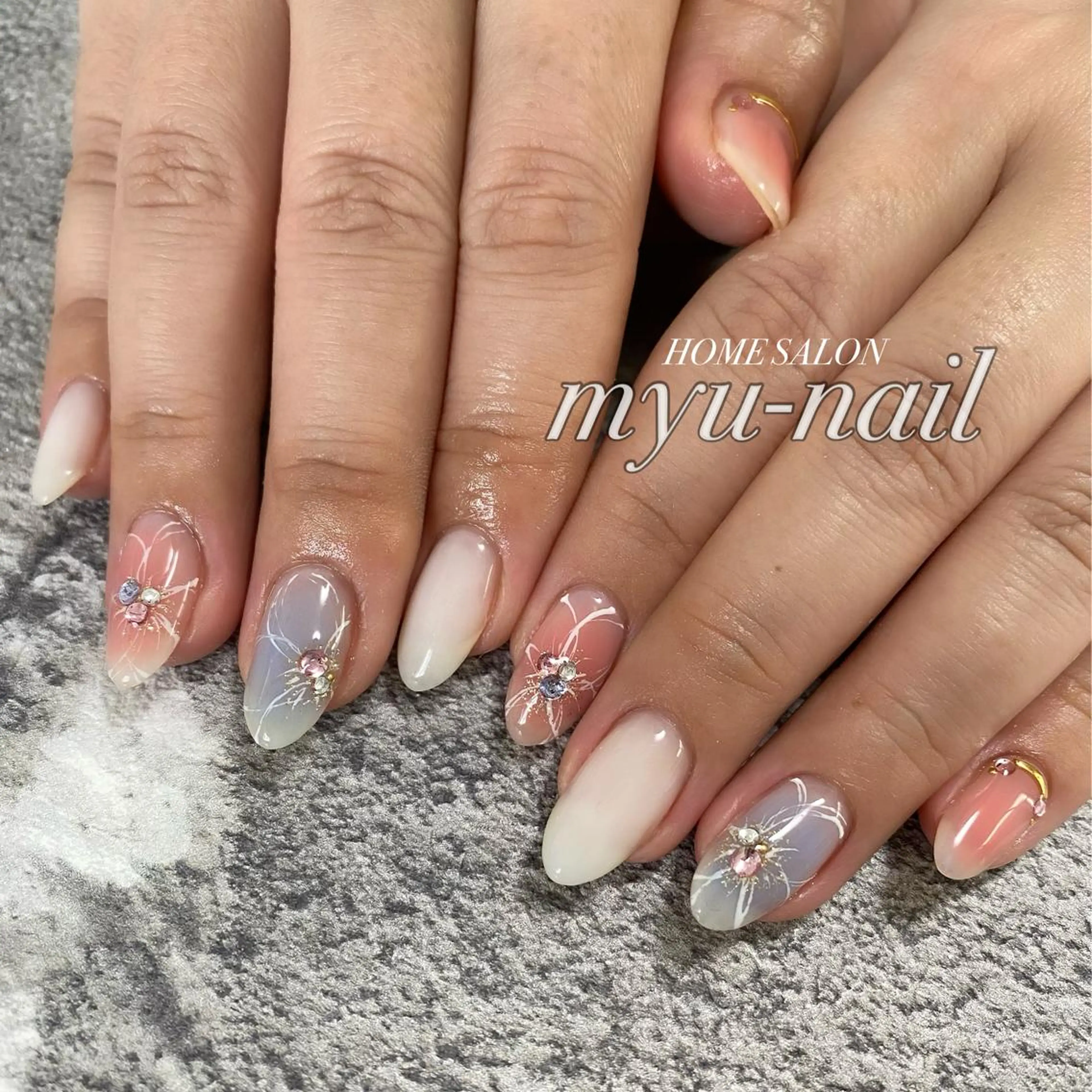 ネイル ホームサロン myu-nailのネイルデザイン