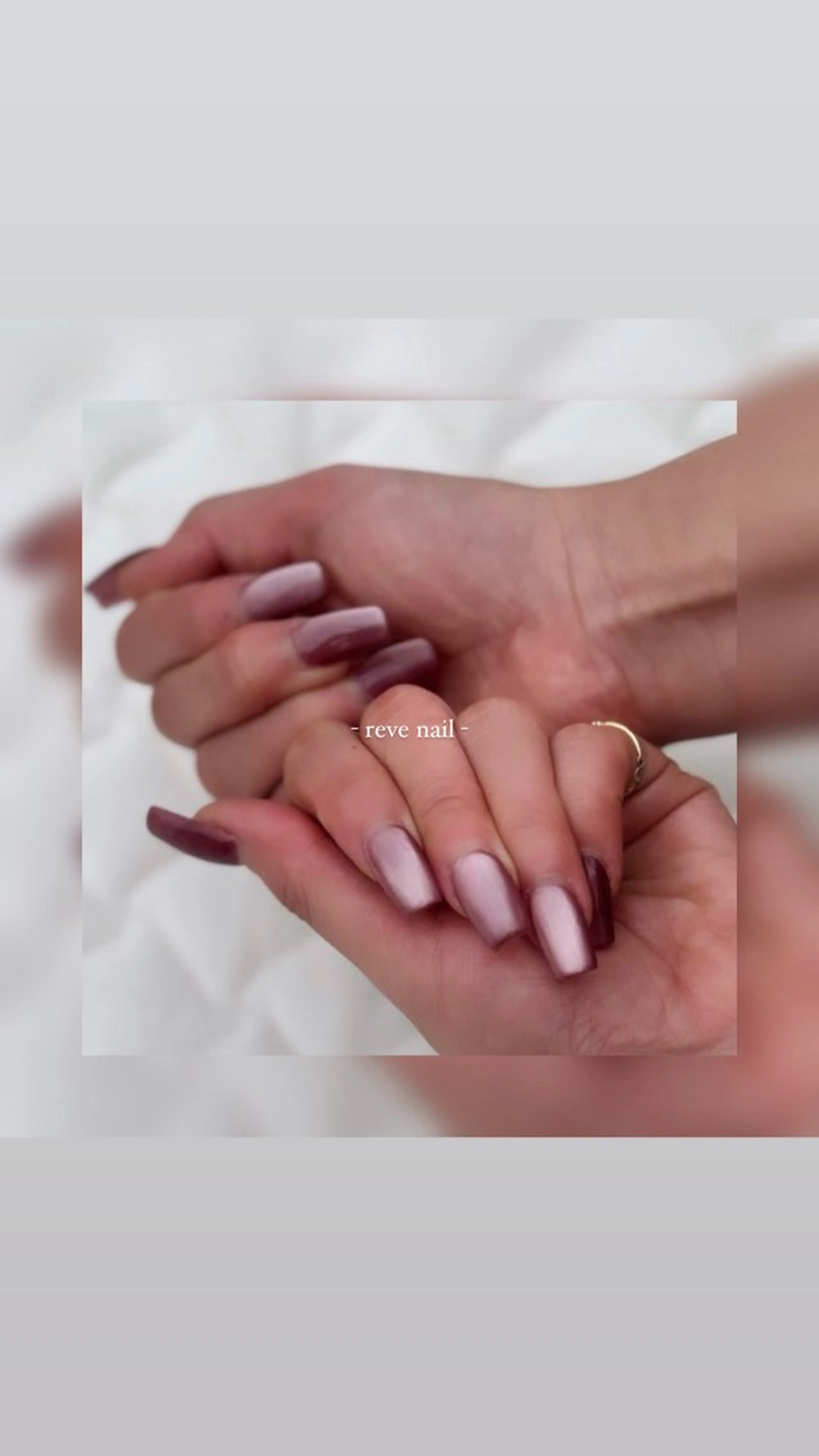 ネイル マグネットネイル ハンドネイル 門真市 三ツ島 reve nailのネイルデザイン