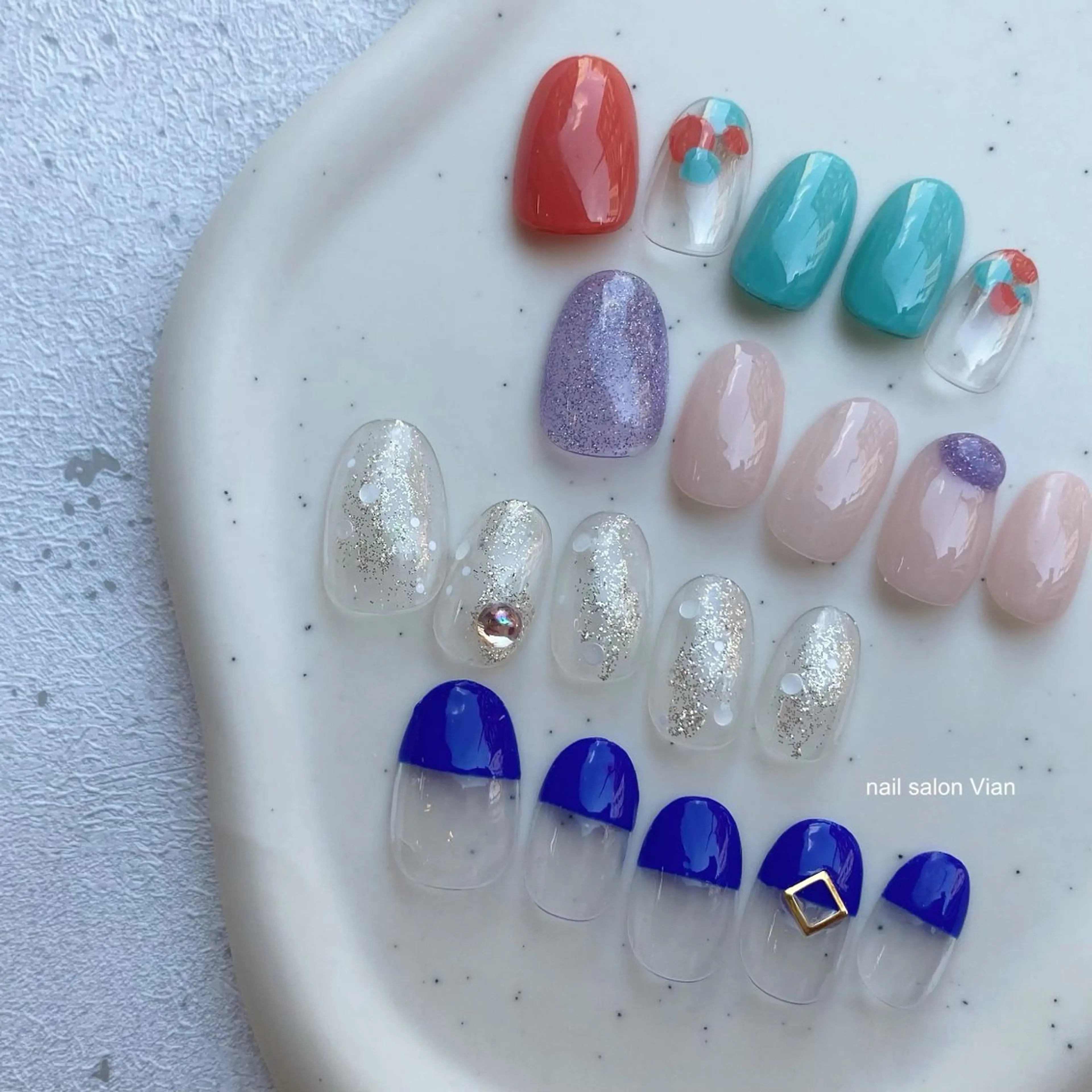 ネイル ハンドネイル nail salon Vian YUIのネイルデザイン